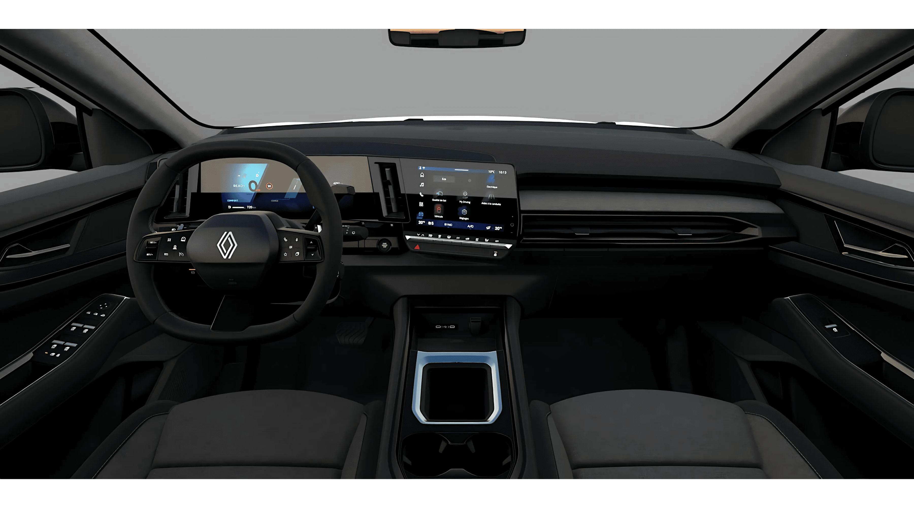Ansicht des Armaturenbretts eines Renault Austral