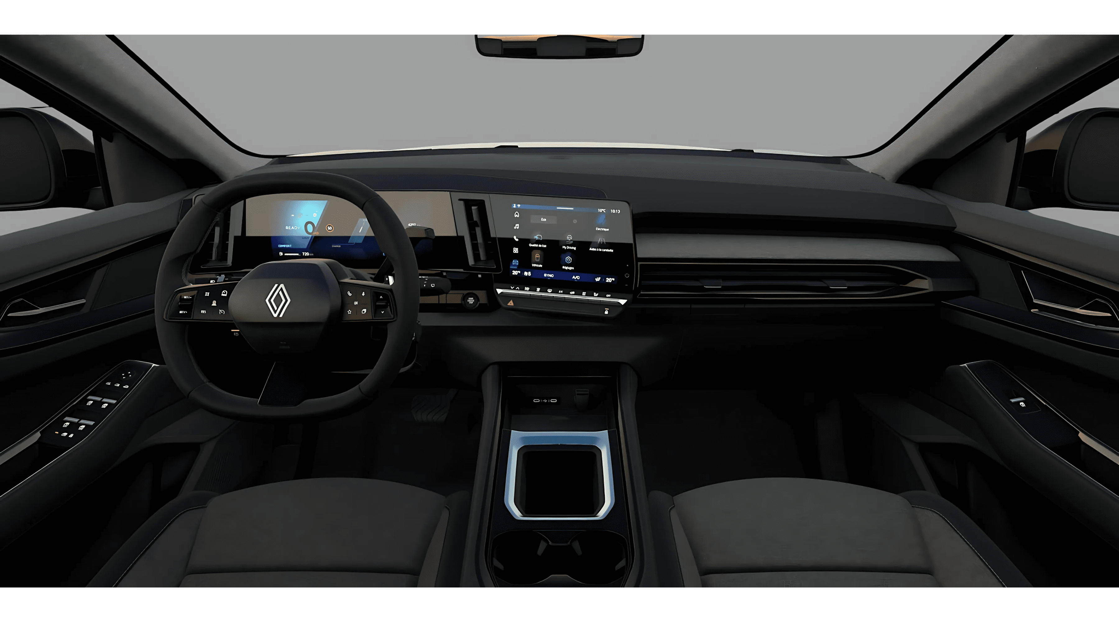 Ansicht des Armaturenbretts eines Renault Austral