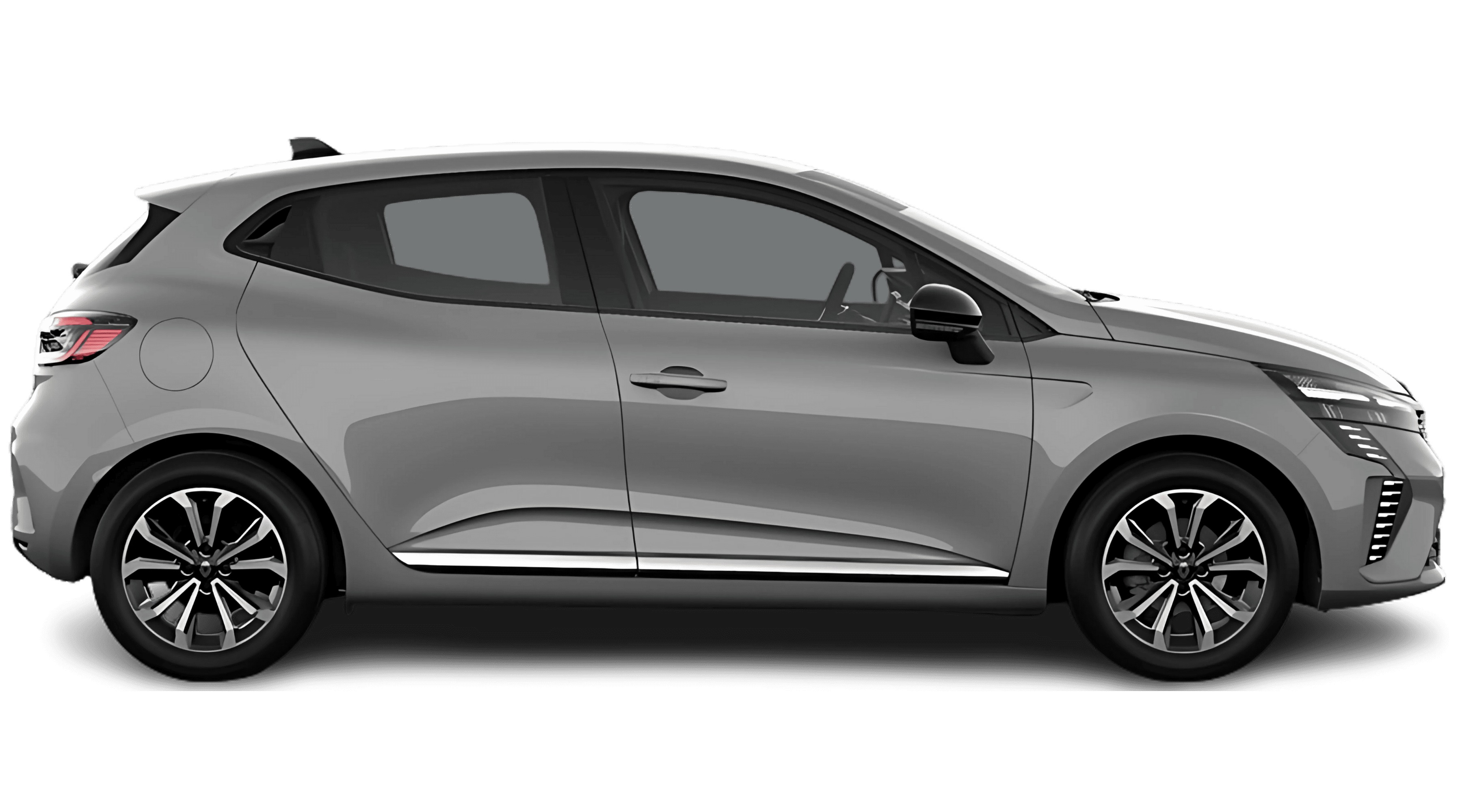 Seitenansicht eines Renault Clio