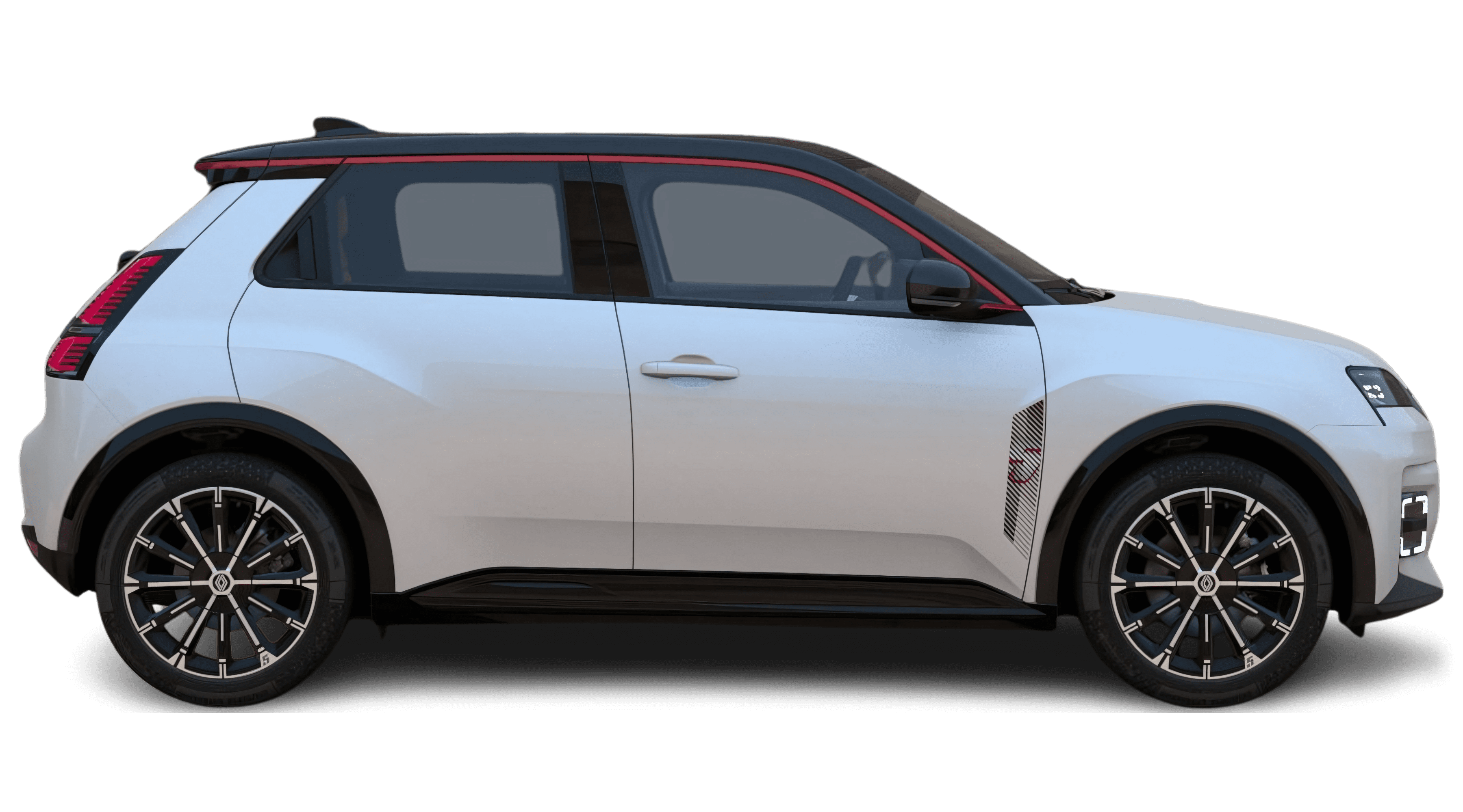Seitenansicht eines Renault 5 E-TECH