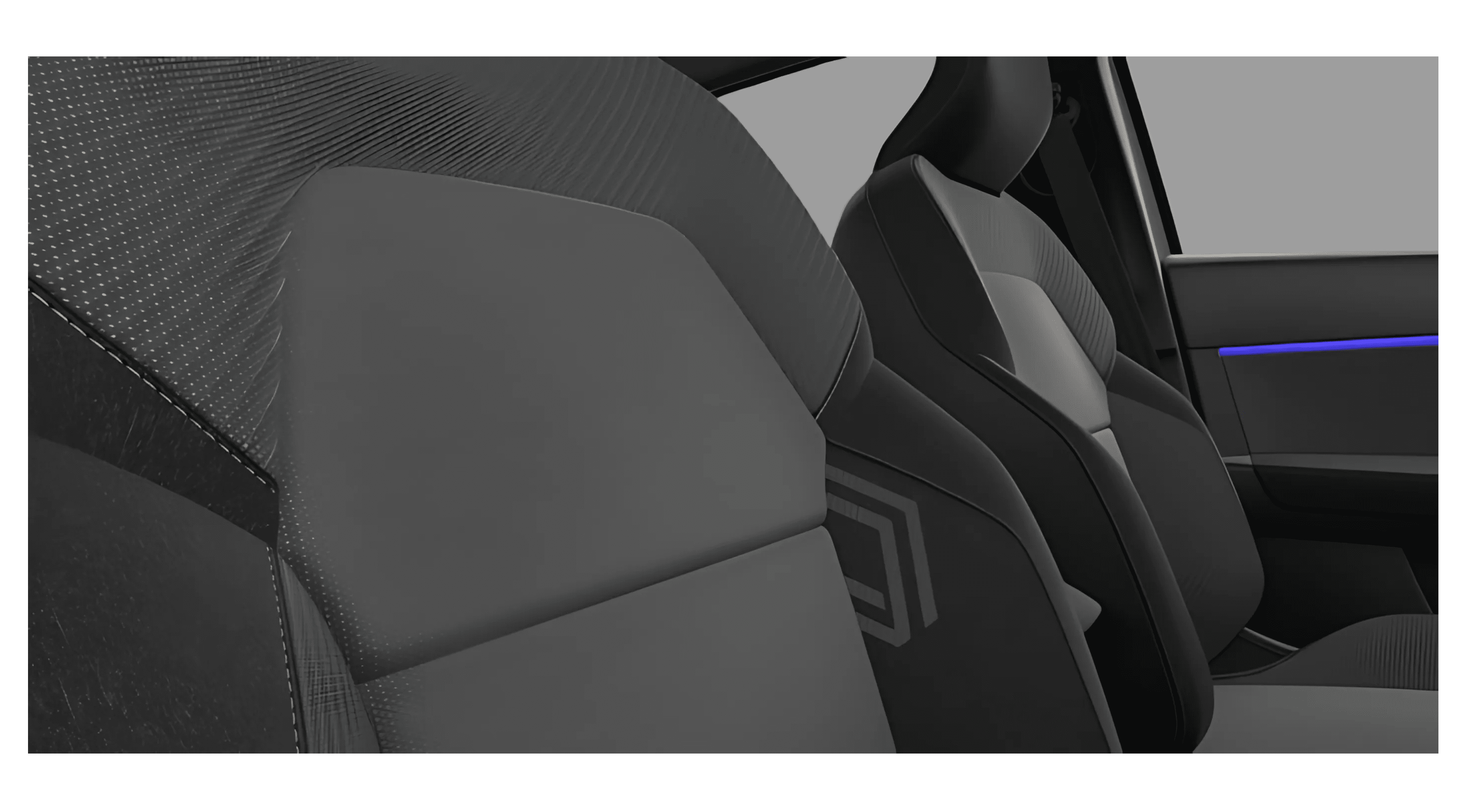 Vordersitze eines Renault Symbioz