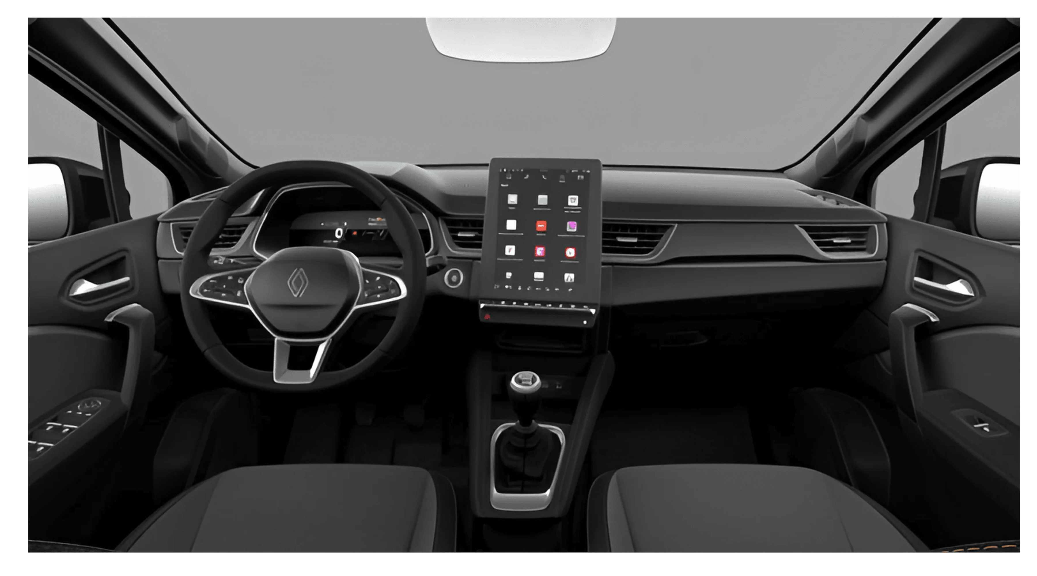 Armaturenbrett eines Renault Symbioz