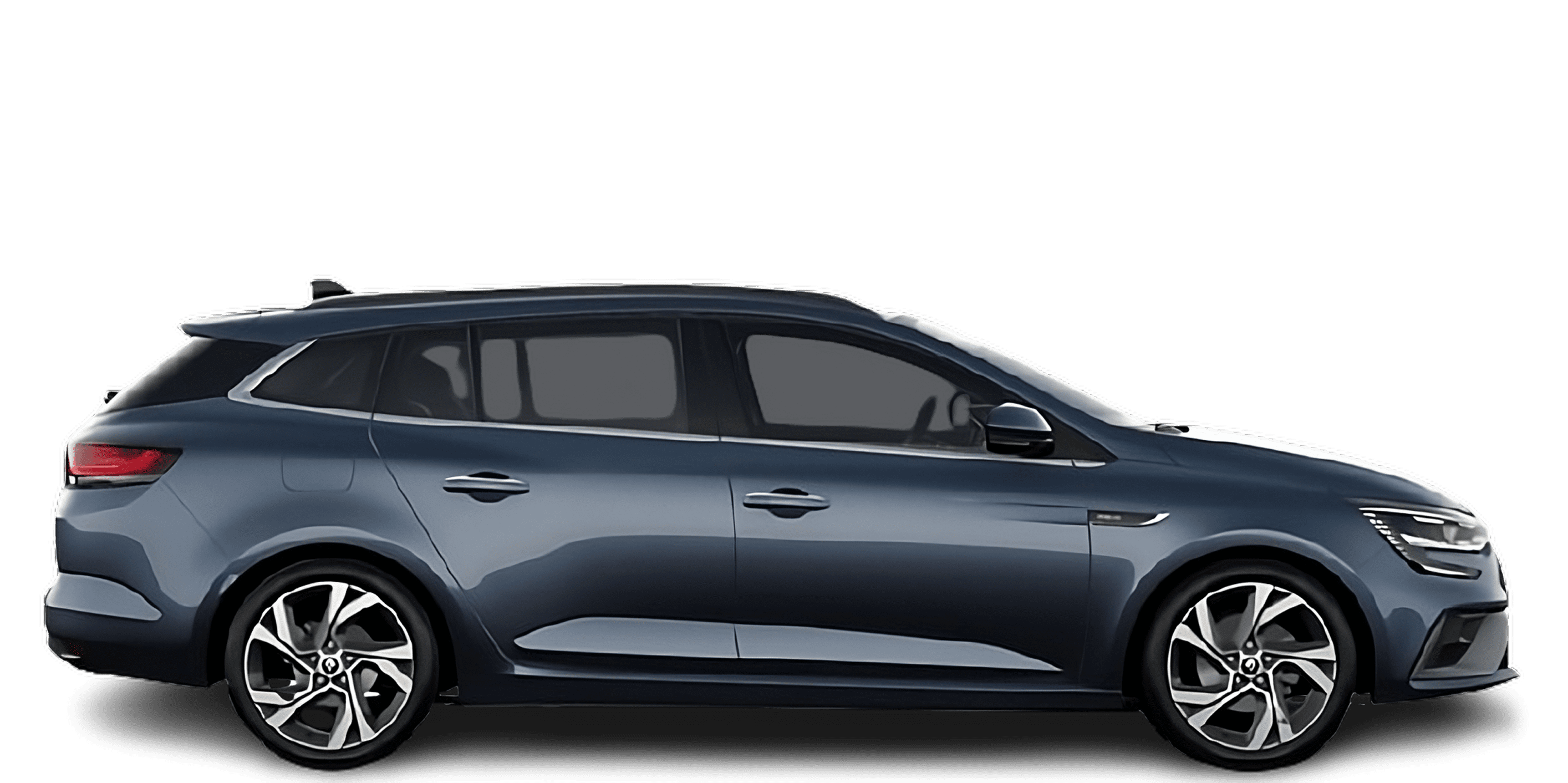 Seitenansicht eines Renault Mégane