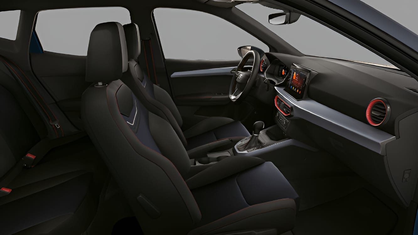 Ansicht der Frontsitze eines SEAT Arona