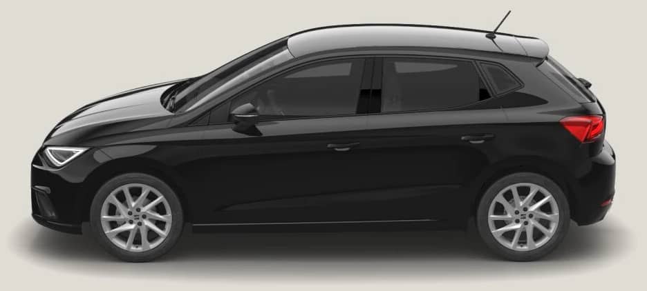 Seitenansicht eines SEAT Ibiza