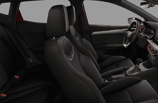 Ansicht der Frontsitze eines SEAT Ibiza