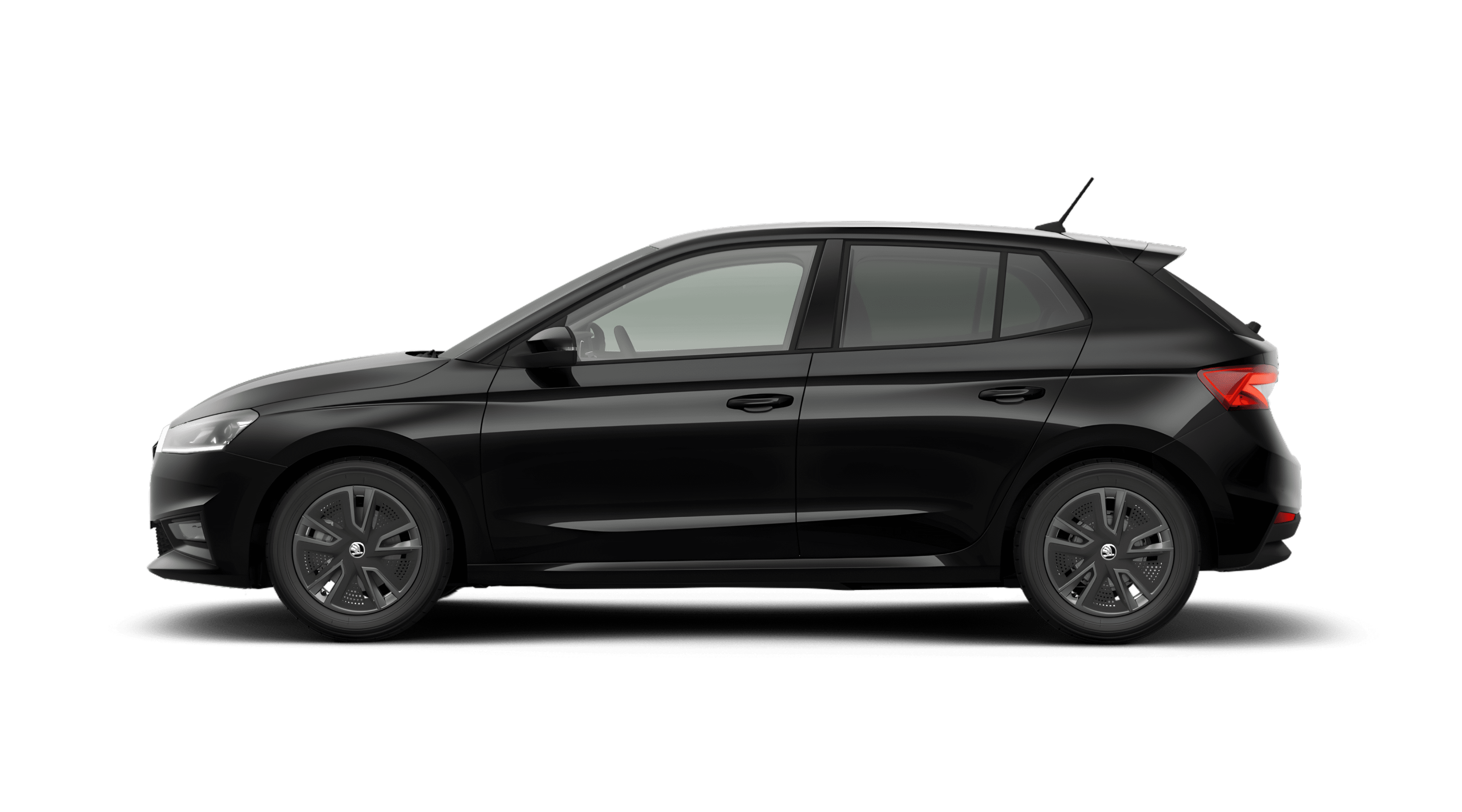 Seitenansicht eines Skoda Fabia