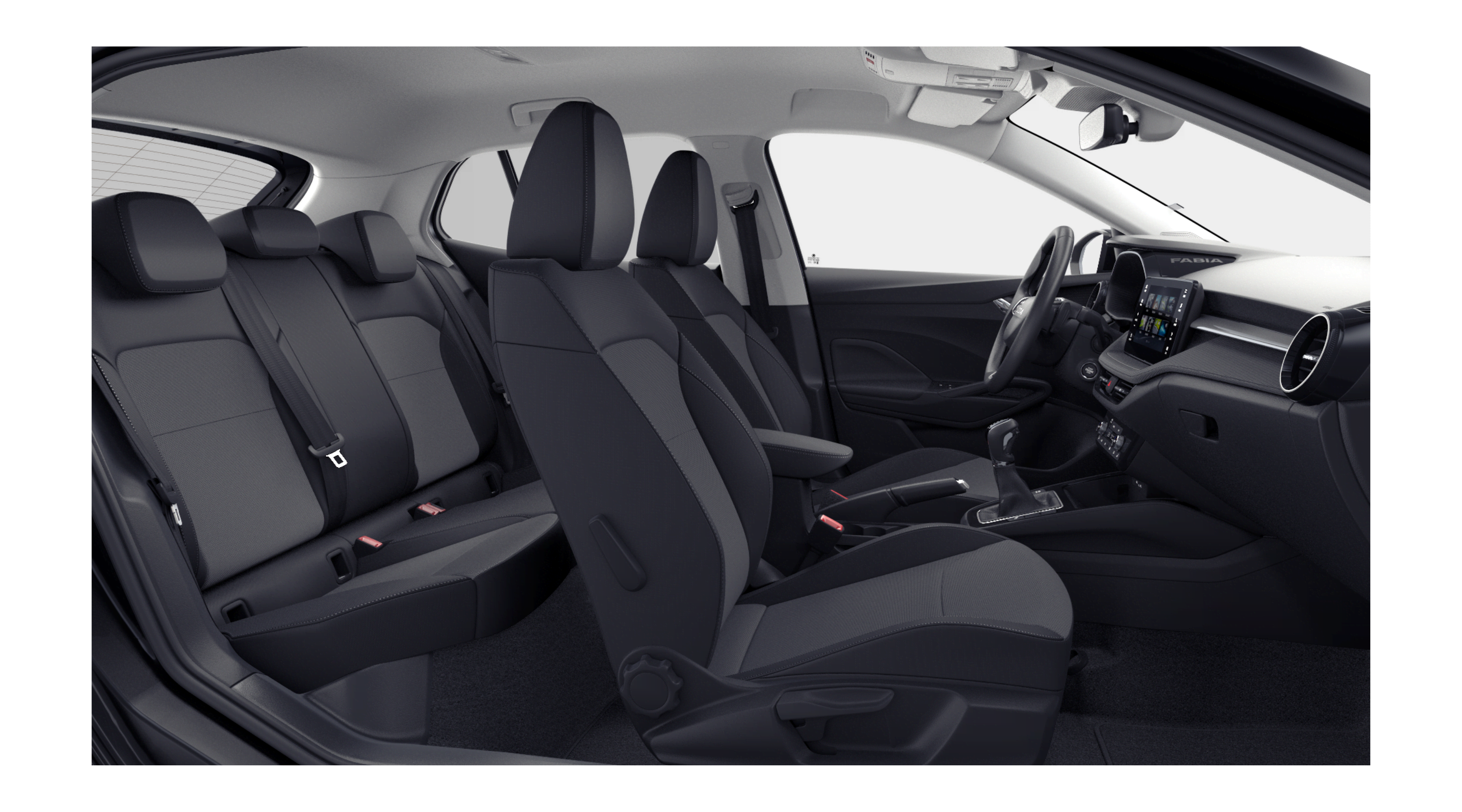 Vordersitze eines Skoda Fabia