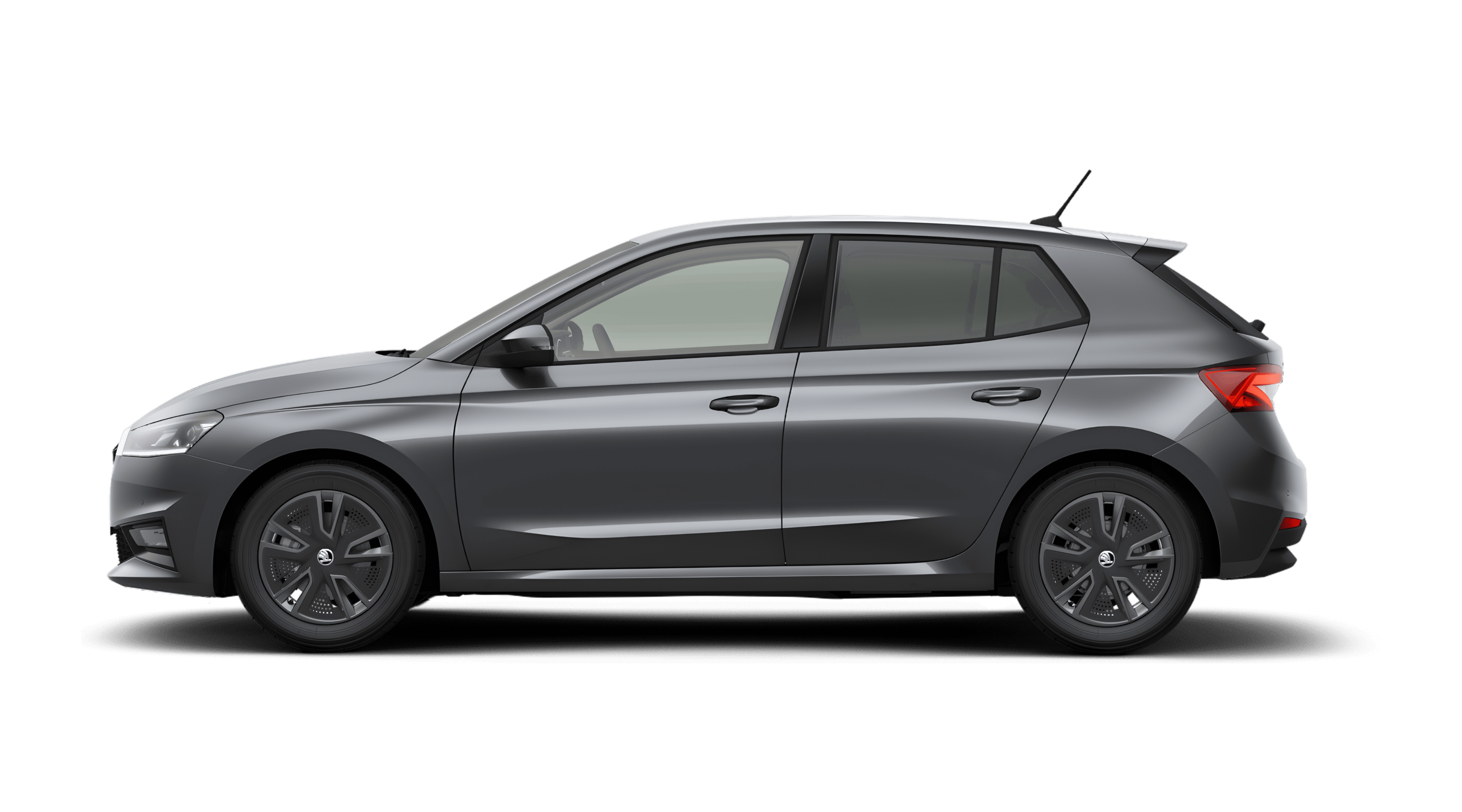 Seitenansicht eines Skoda Fabia