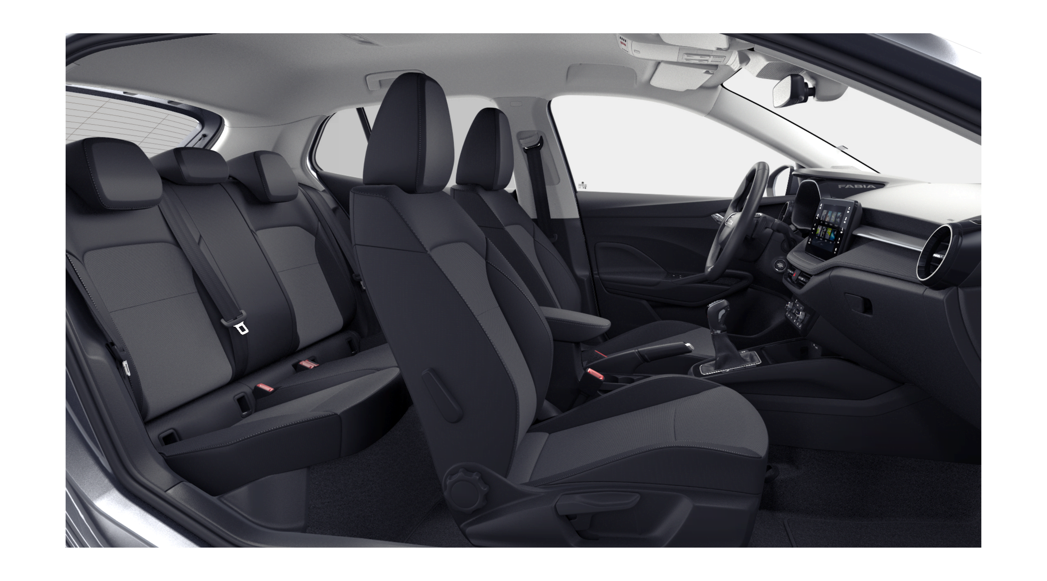 Vordersitze eines Skoda Fabia