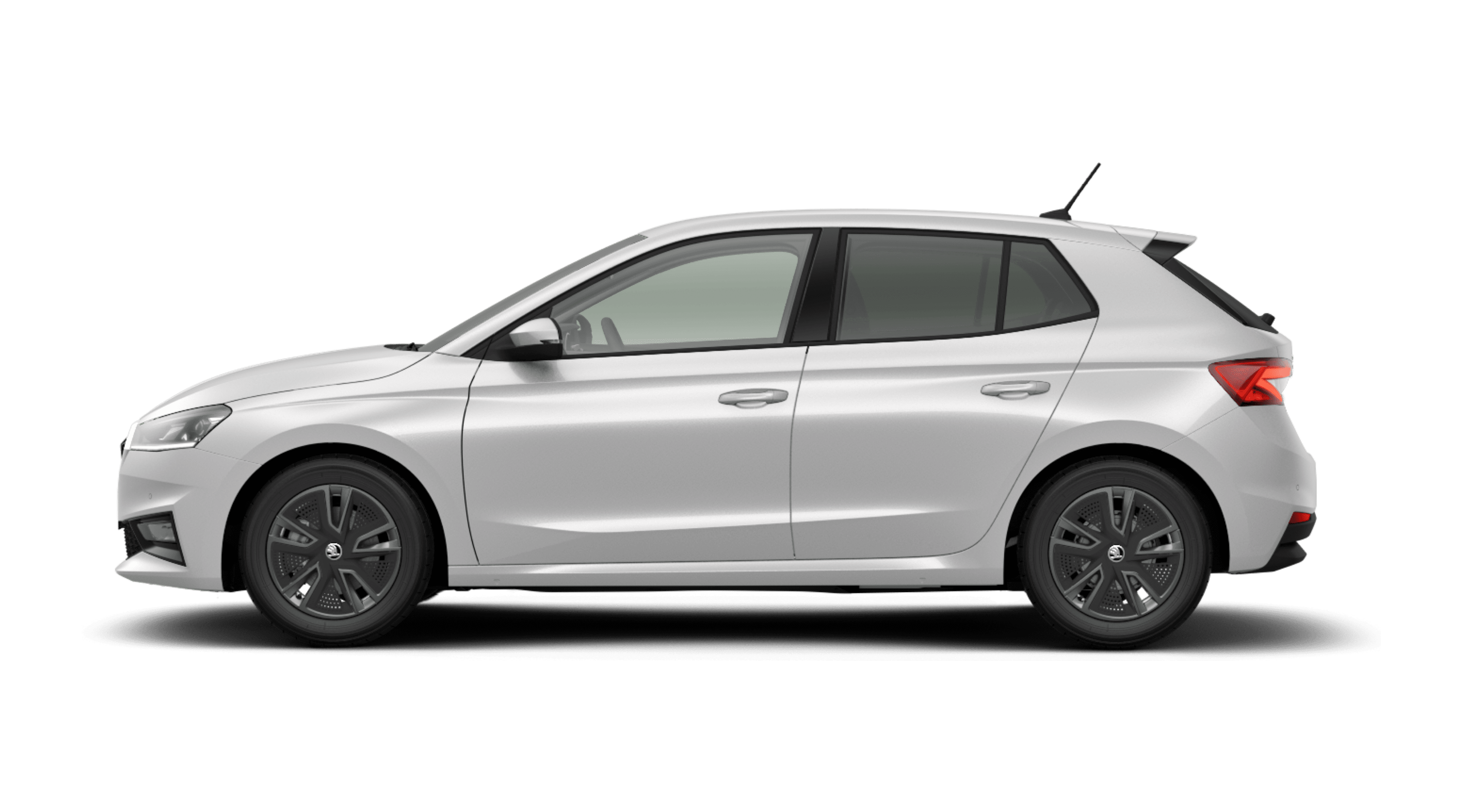 Seitenansicht eines Skoda Fabia