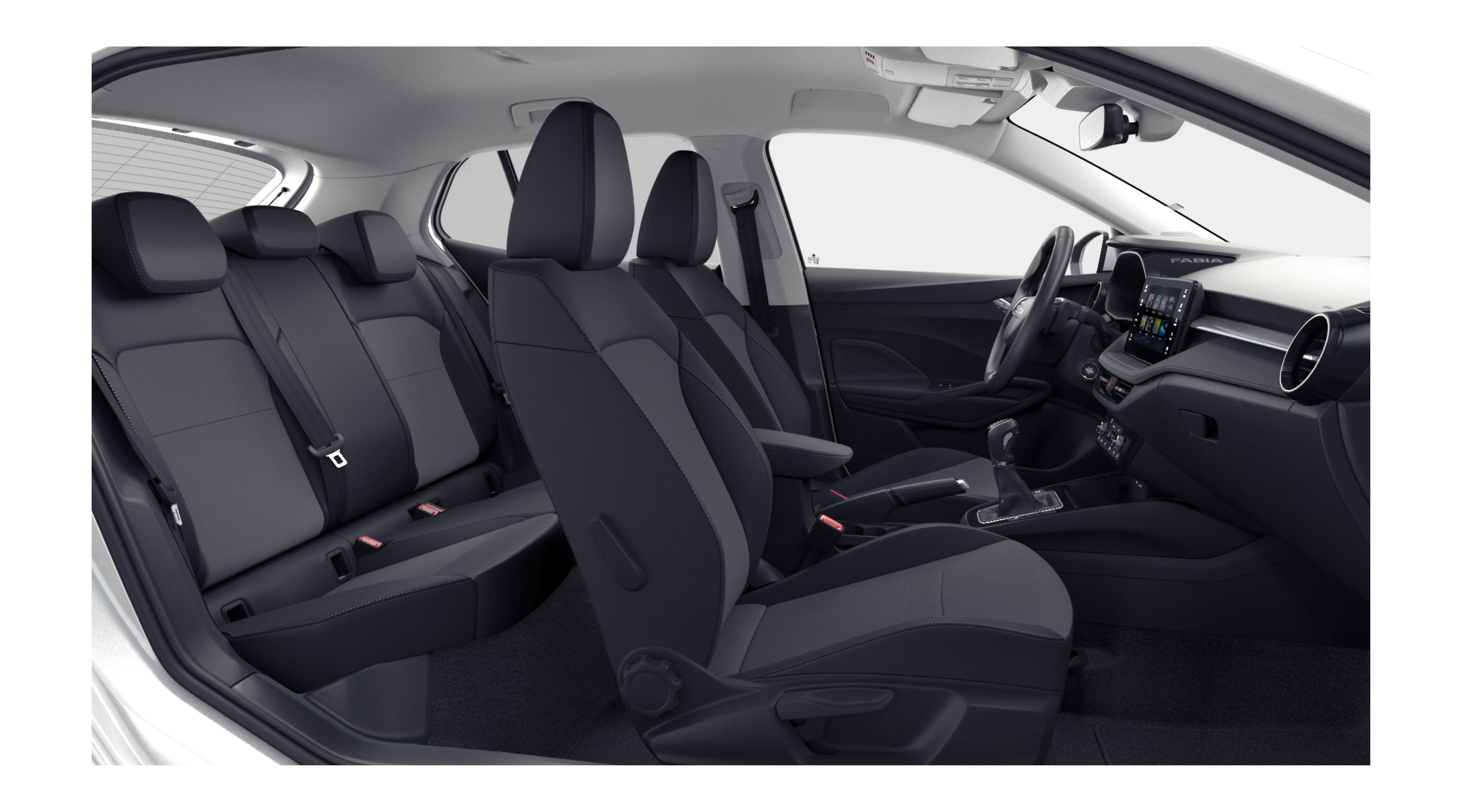 Vordersitze eines Skoda Fabia