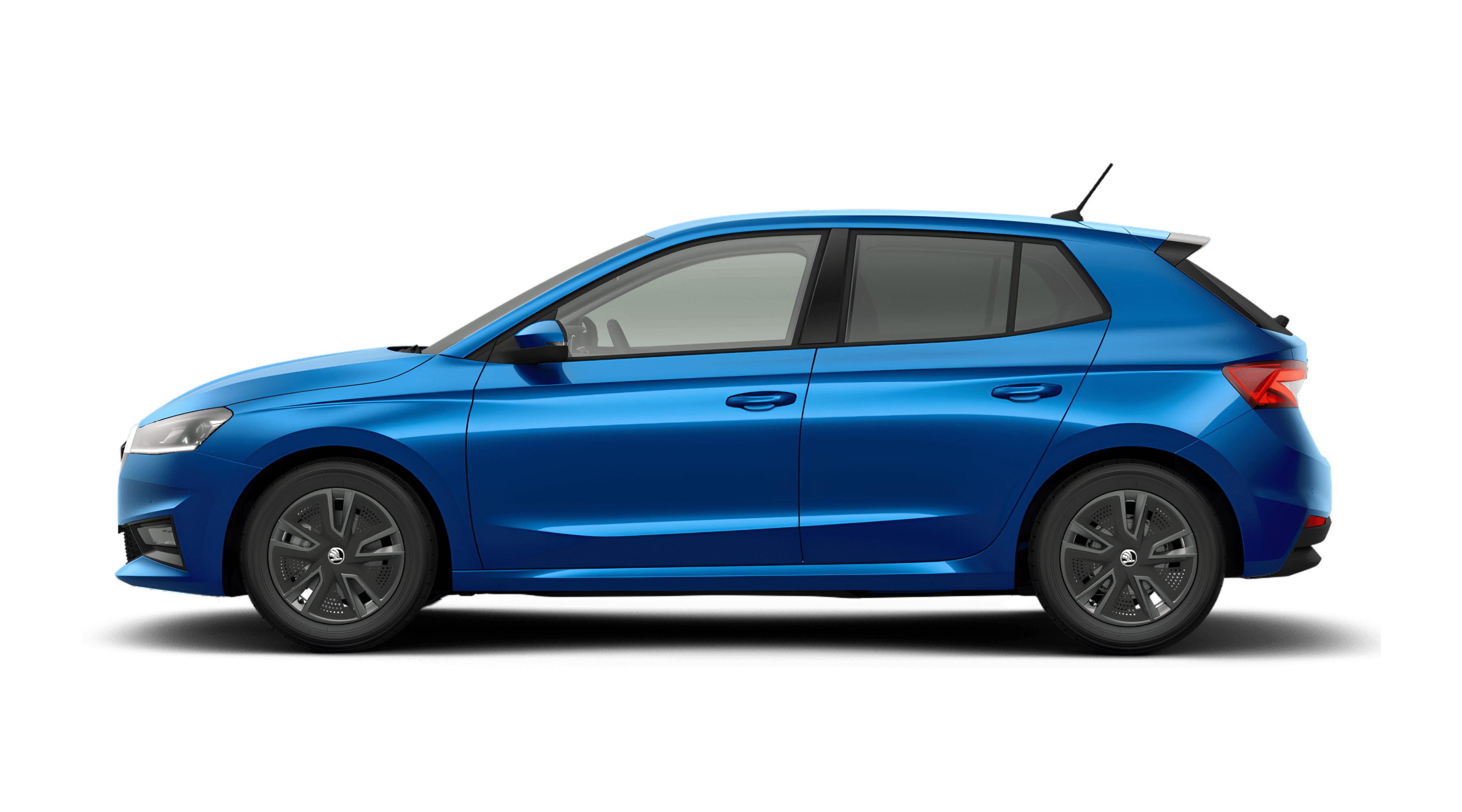 Seitenansicht eines Skoda Fabia