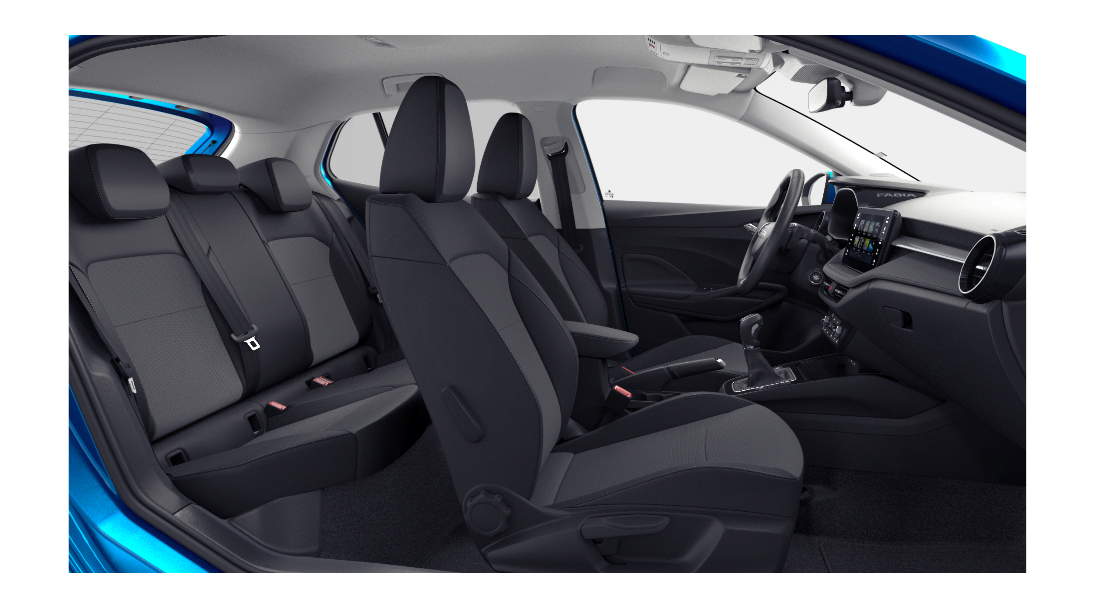 Vordersitze eines Skoda Fabia