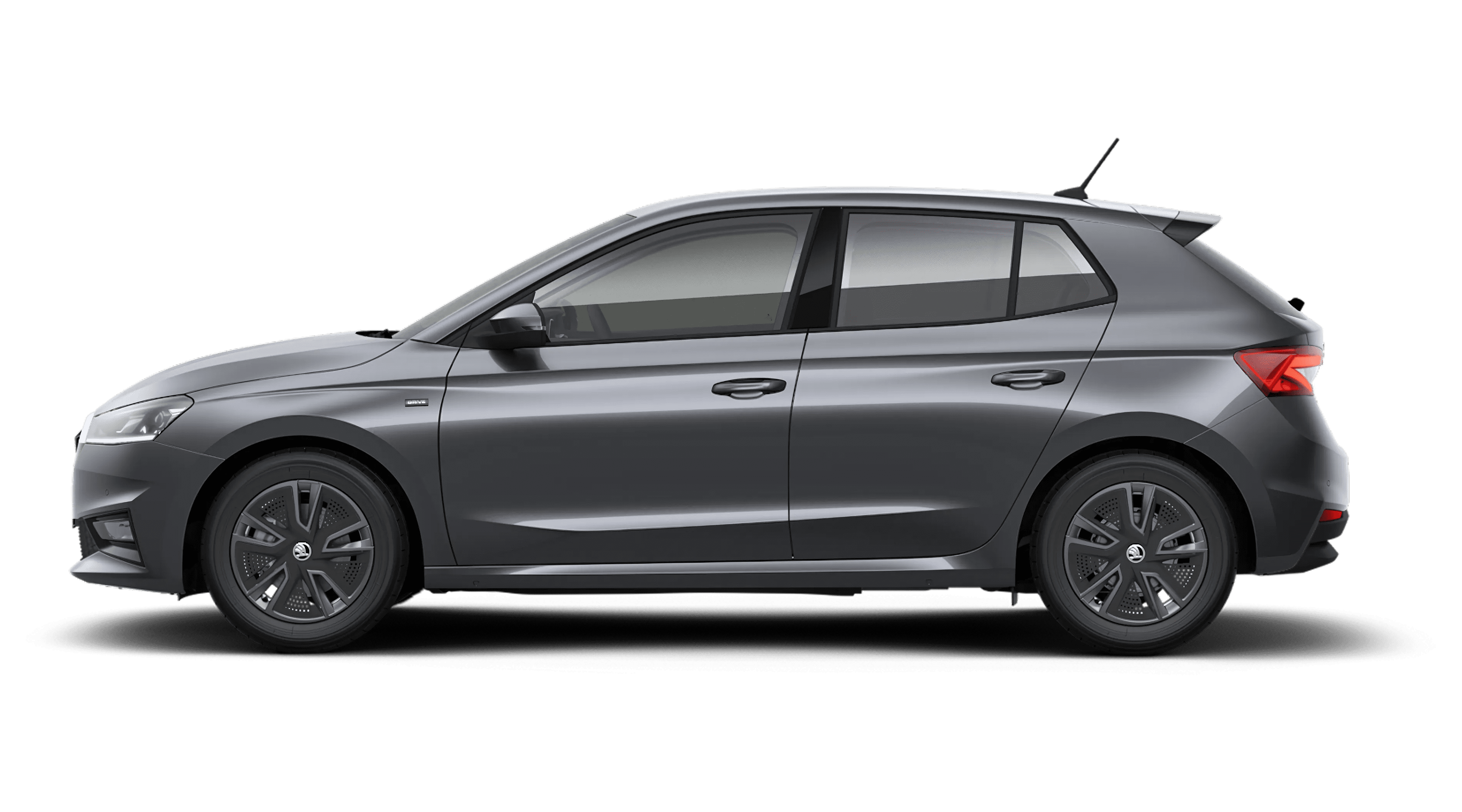 Seitenansicht eines Skoda Fabia