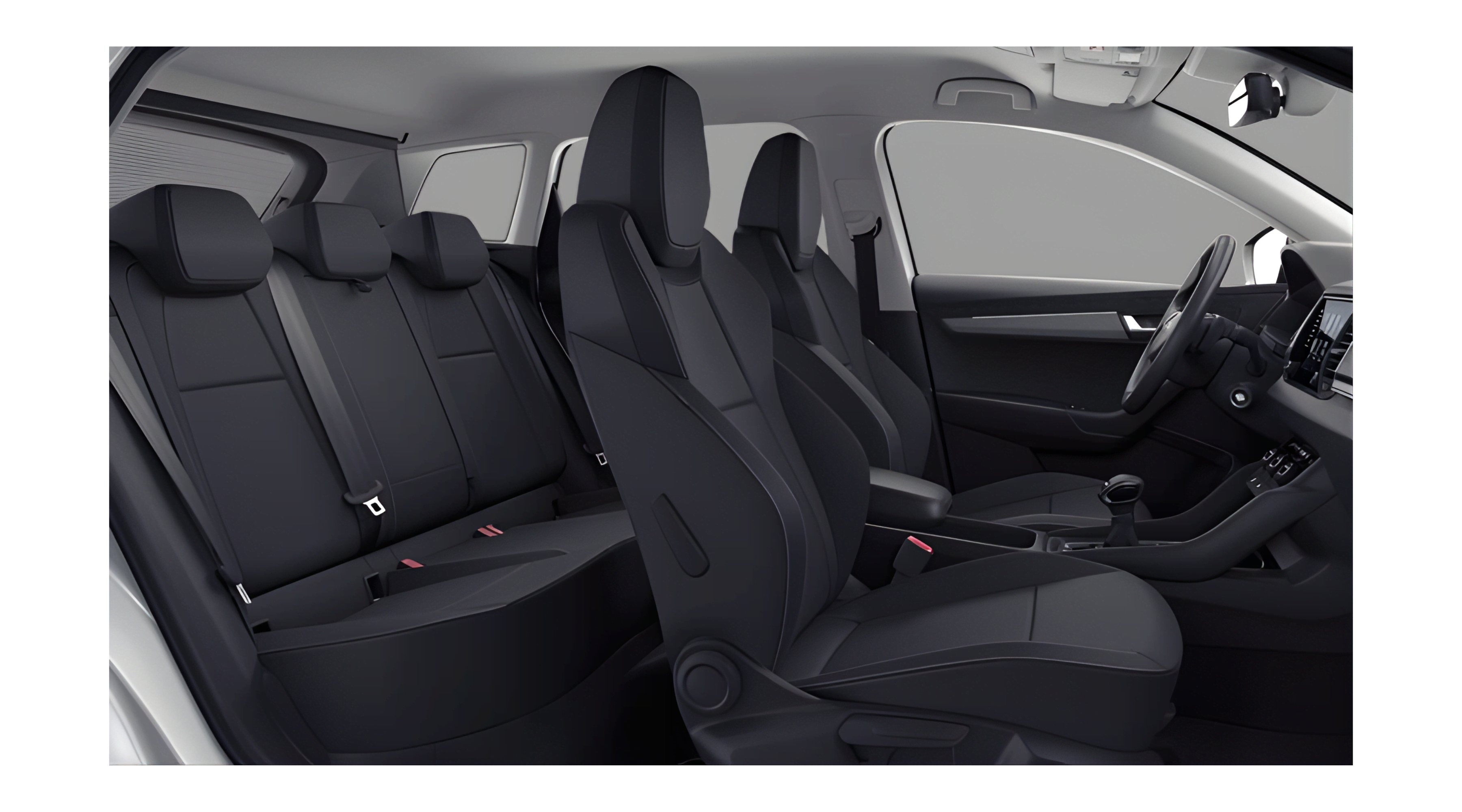 Vordersitze eines Skoda Karoq