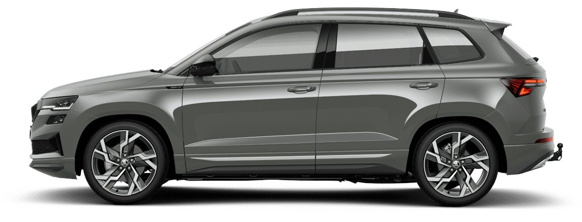 Seitenansicht eines Skoda Karoq