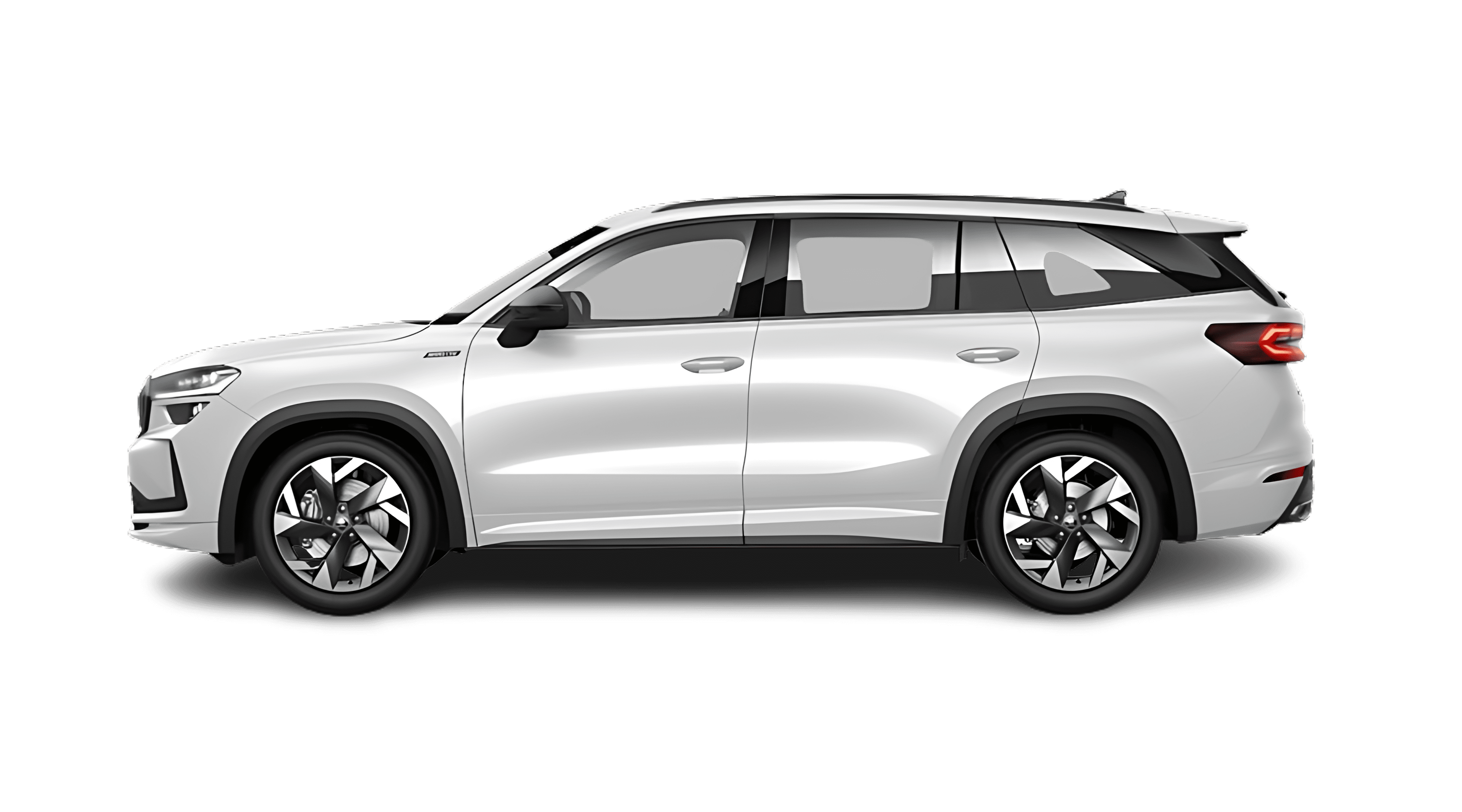 Seitenansicht eines Skoda Kodiaq