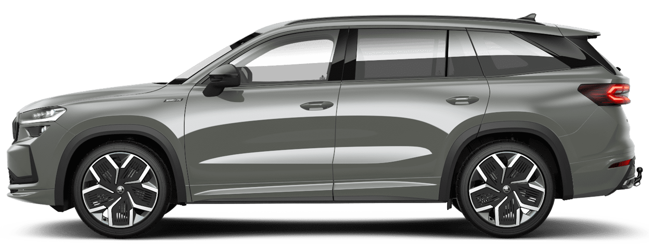Seitenansicht eines Skoda Kodiaq