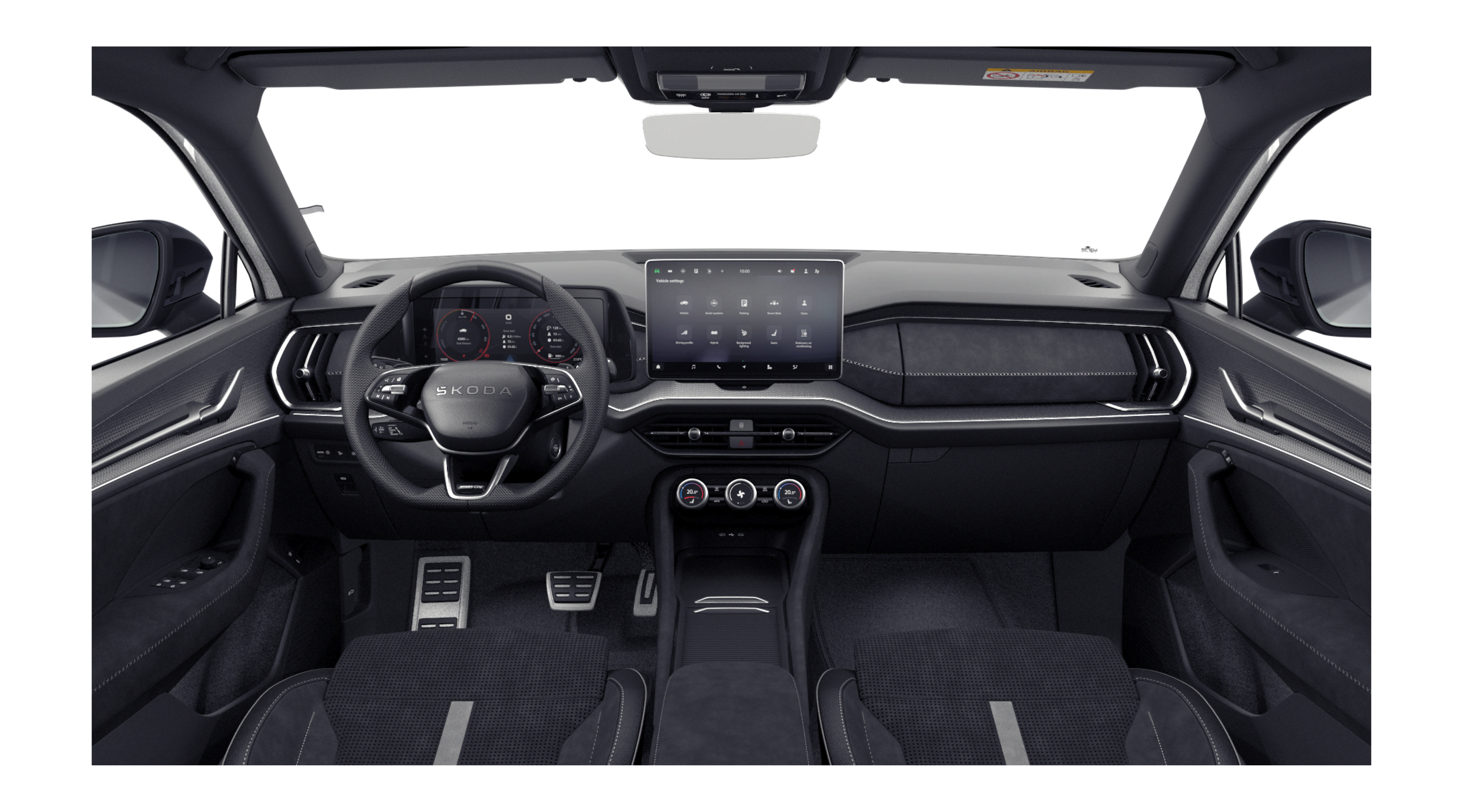 Armaturenbrett eines Skoda Kodiaq