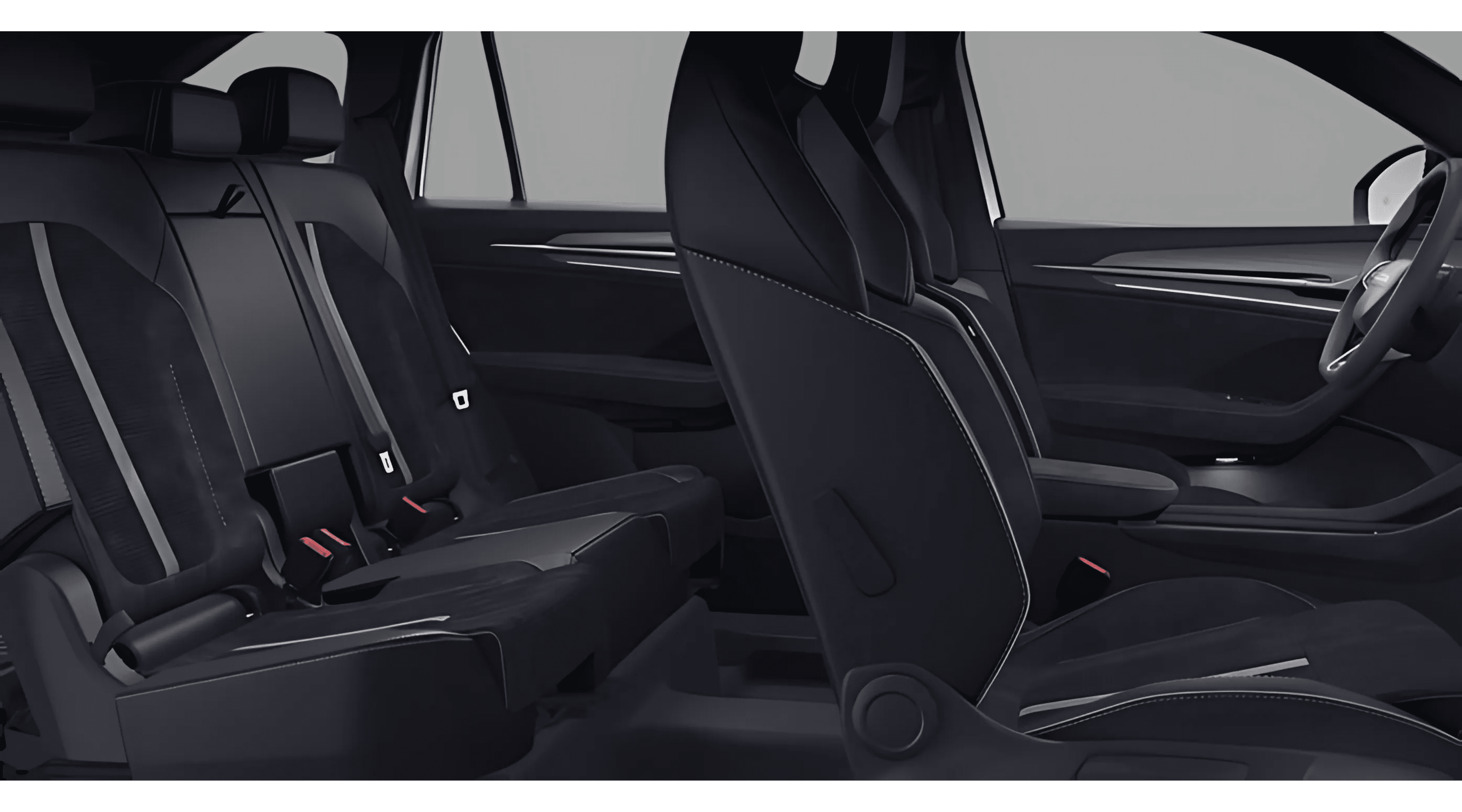 Ansicht der Frontsitze eines Skoda Kodiaq
