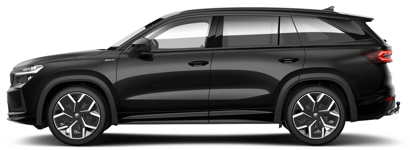 Seitenansicht eines Skoda Kodiaq