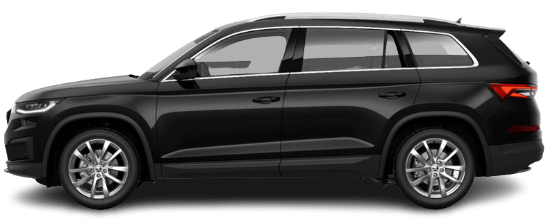 Seitenansicht eines Skoda Kodiaq