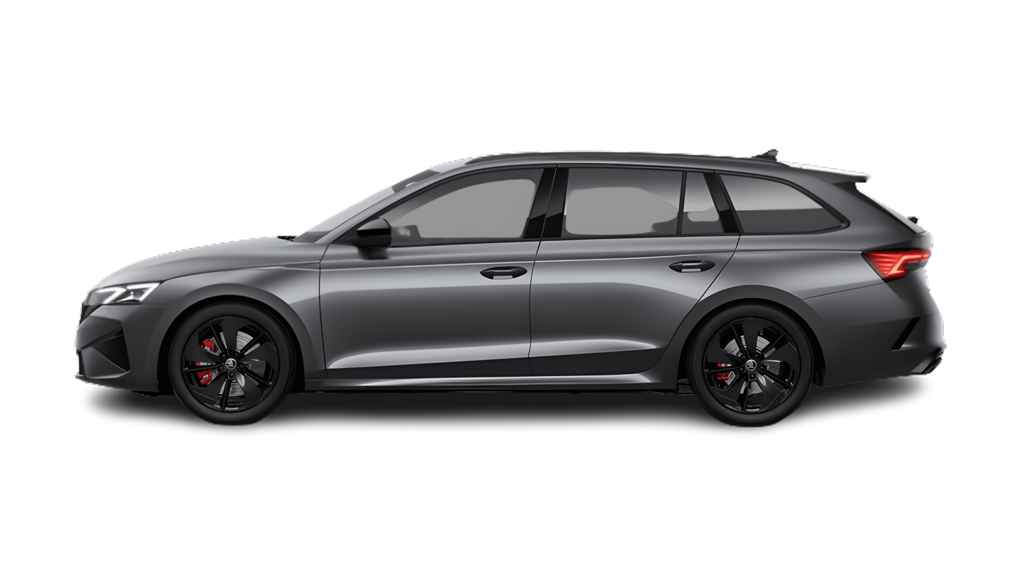 Seitenansicht eines Skoda Octavia