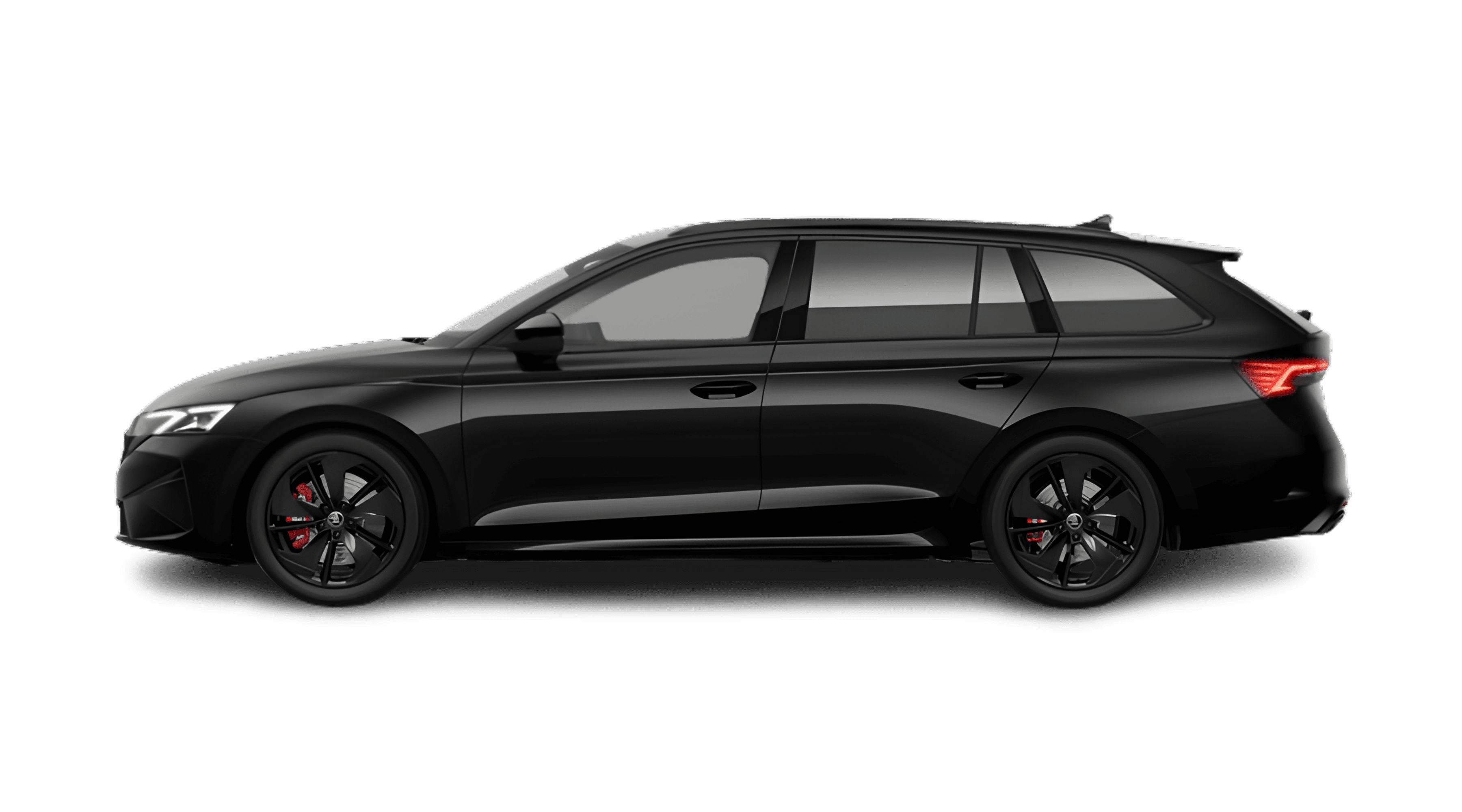 Seitenansicht eines Skoda Octavia