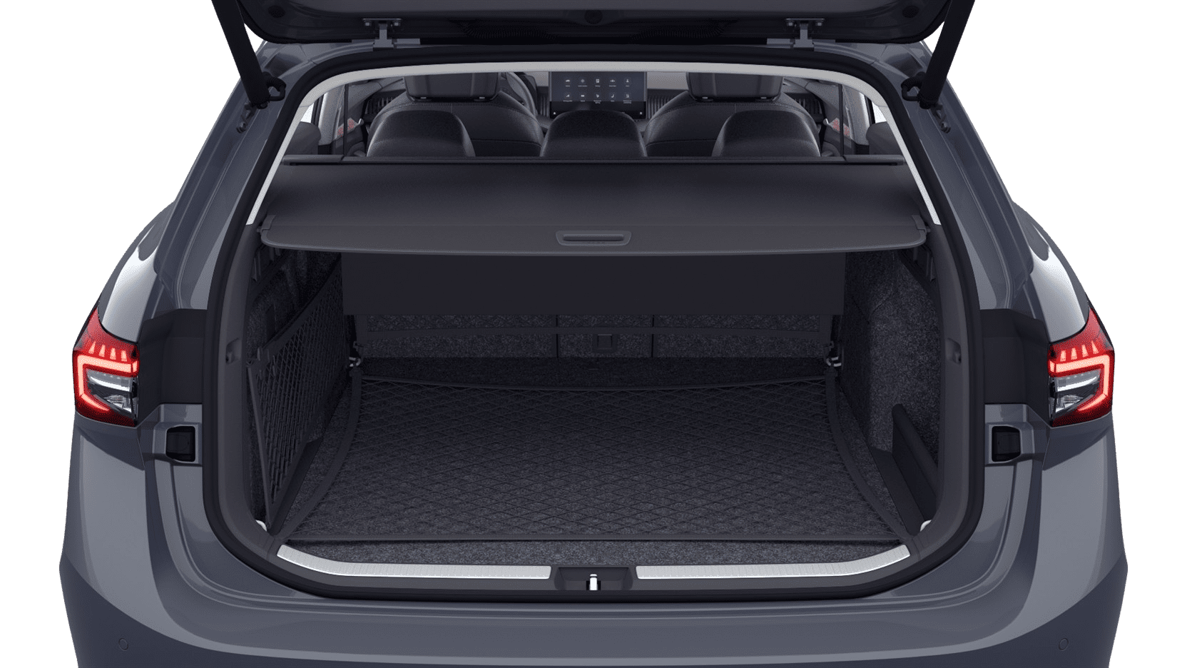 Ansicht des Kofferraums eines Skoda Superb