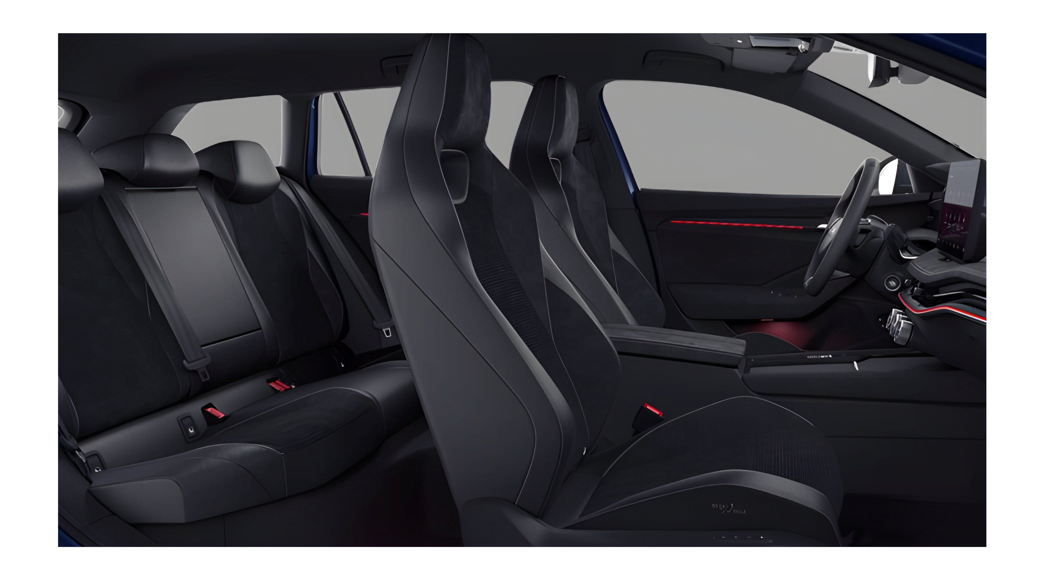 Vordersitze eines Skoda Superb