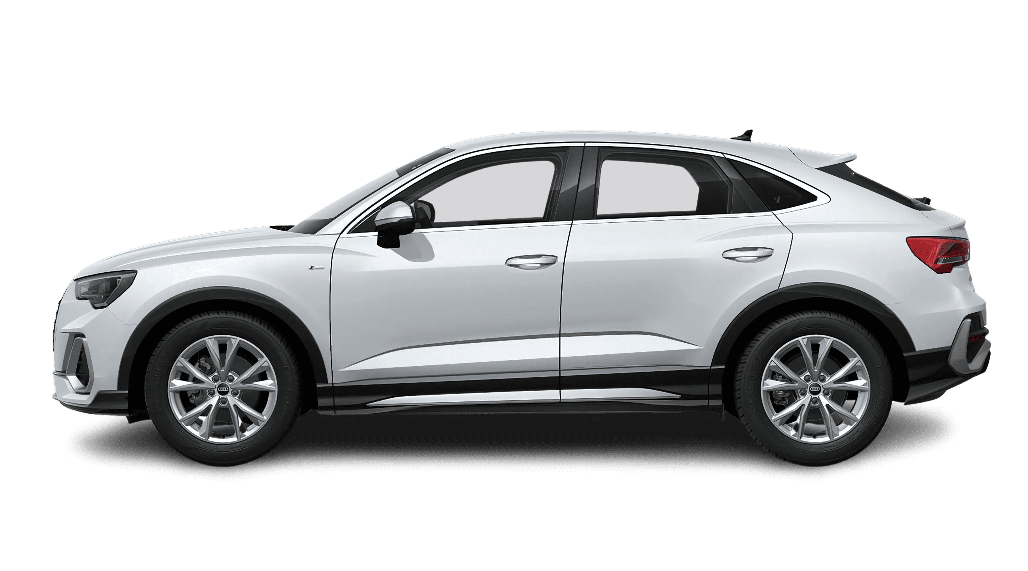 Seitenansicht eines Audi Q3