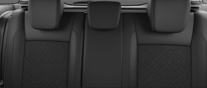 Ansicht der Rücksitze eines Suzuki Vitara