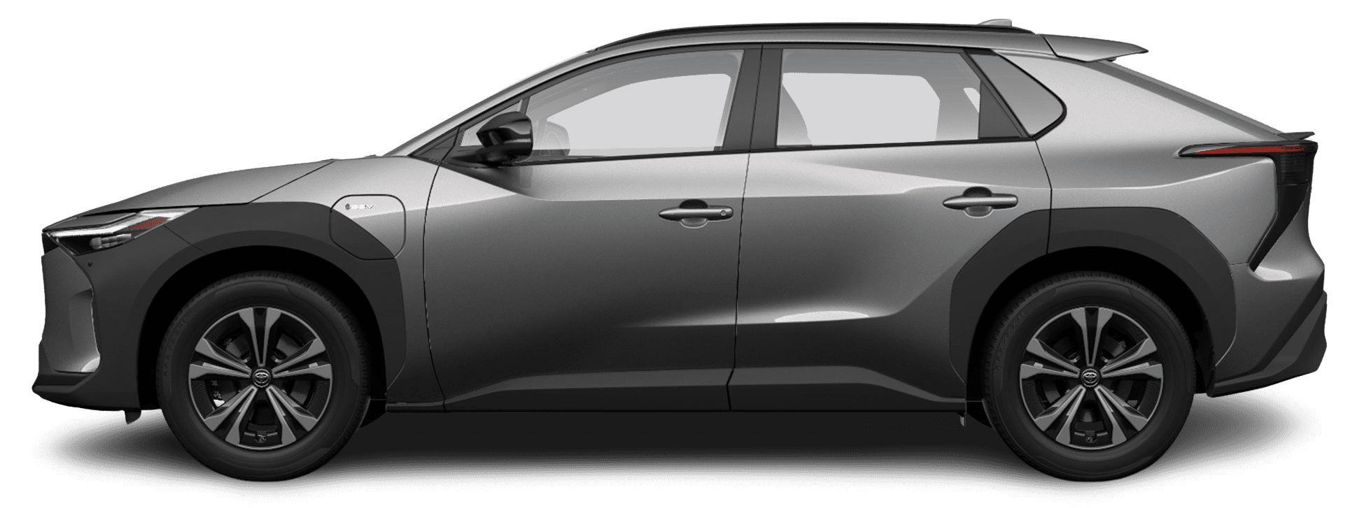 Seitenansicht eines Toyota bZ4X