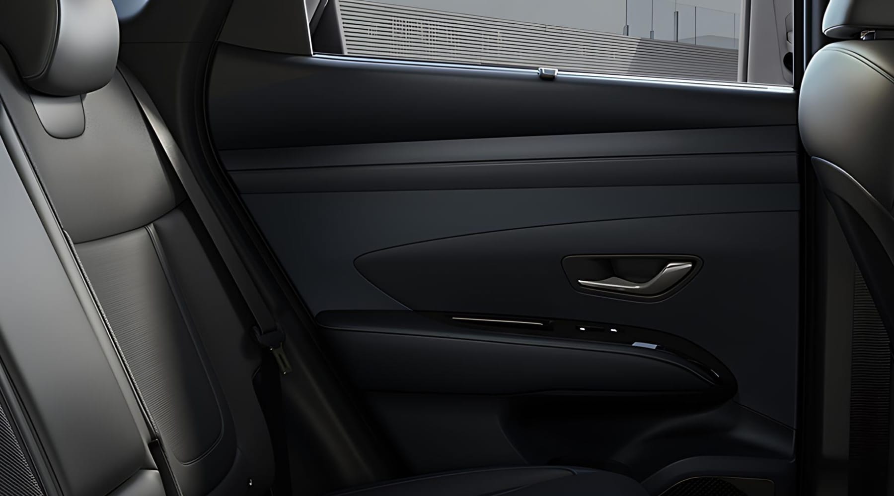 Ansicht der Rücksitze eines Hyundai Tucson