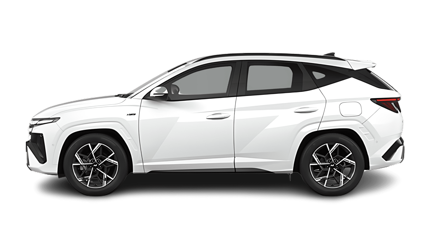 Seitenansicht eines Hyundai Tucson