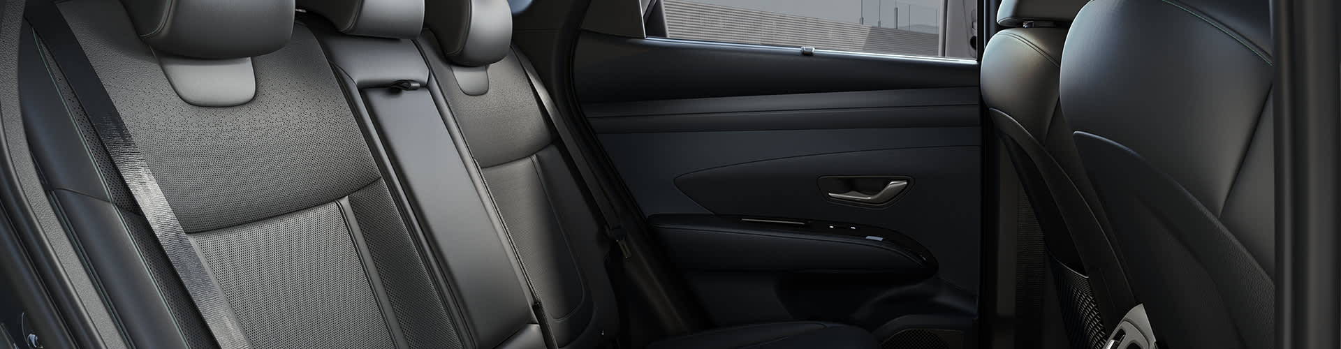 Ansicht der Rücksitze eines Hyundai Tucson