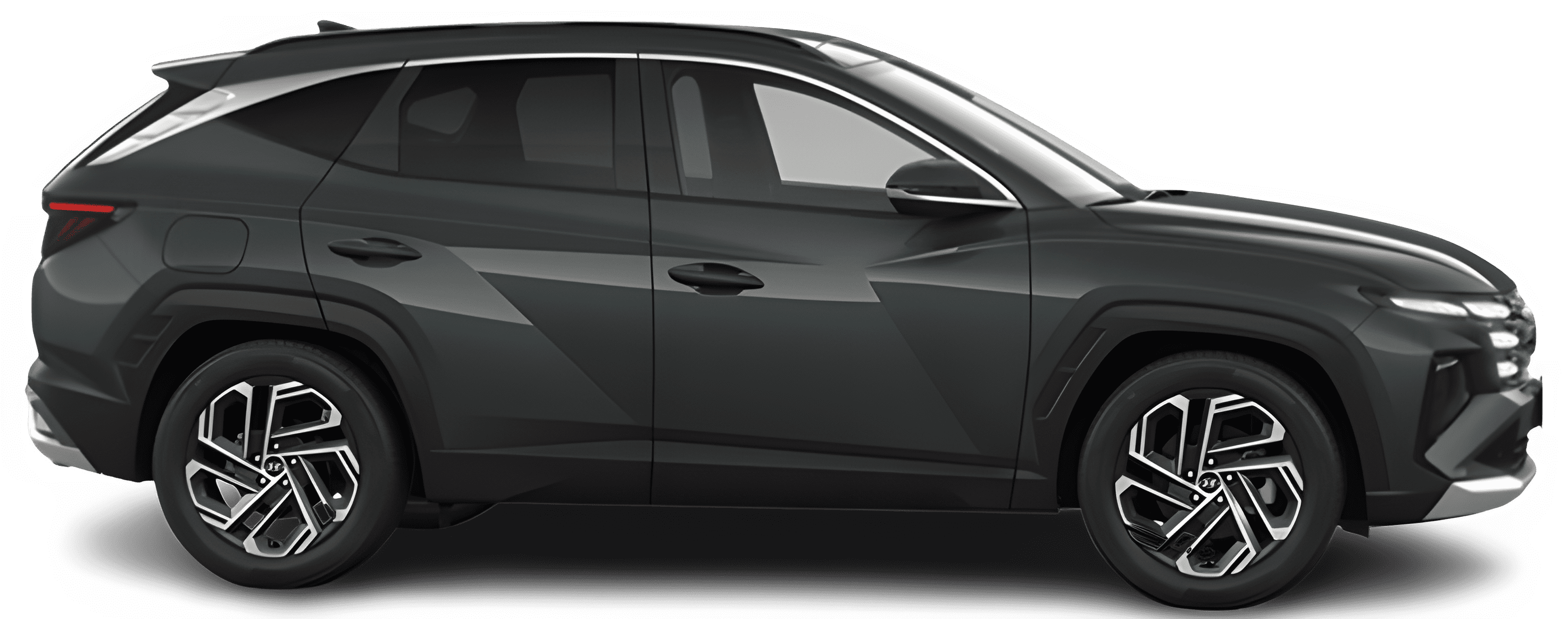 Seitenansicht eines Hyundai Tucson
