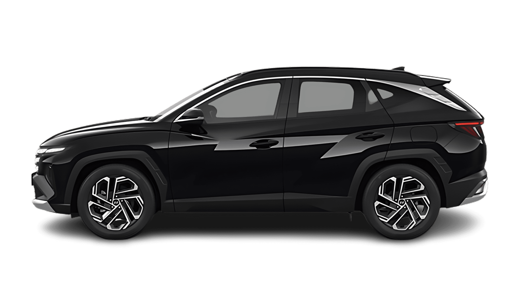 Seitenansicht eines Hyundai Tucson