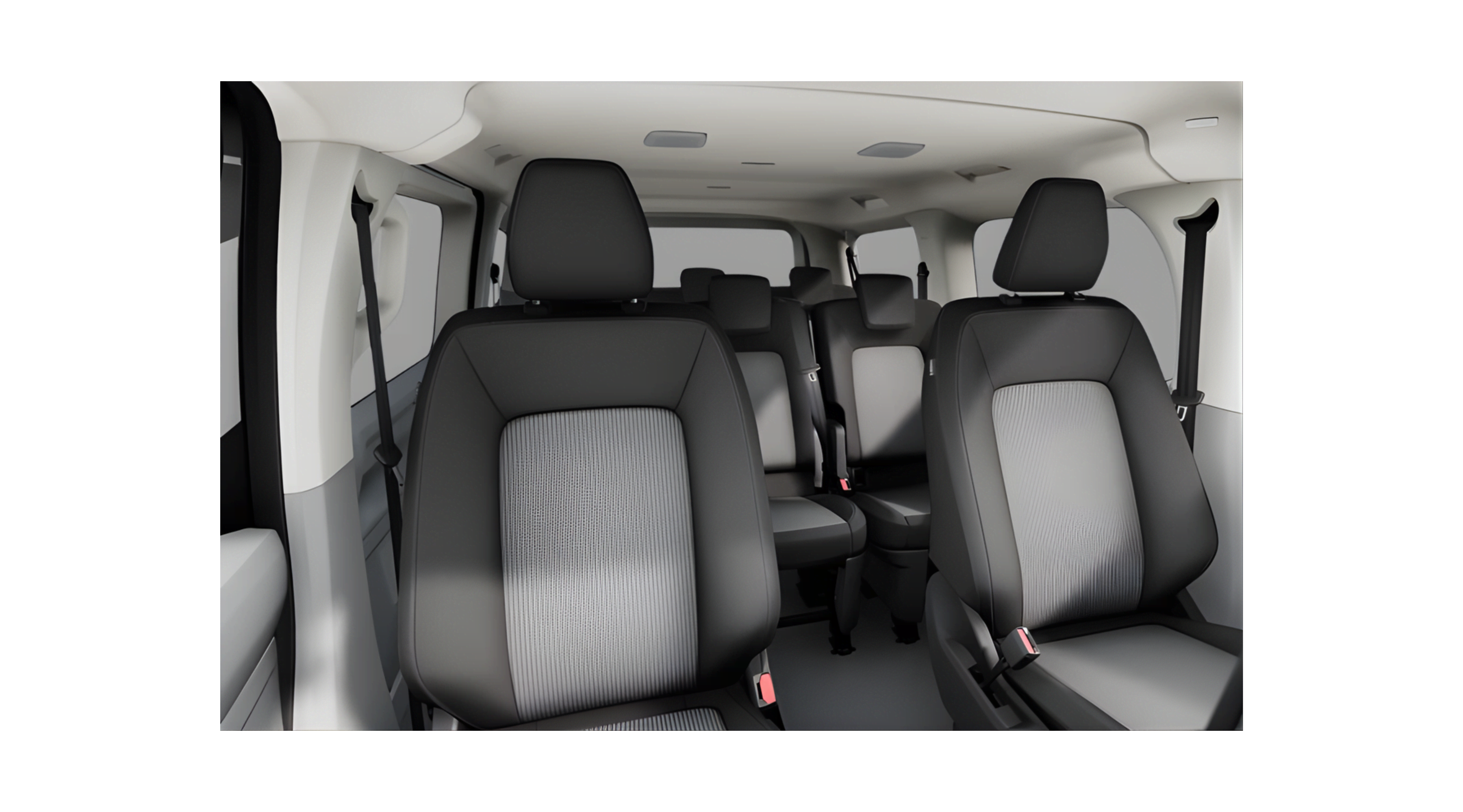 Rücksitzbank eines Volkswagen Caravelle