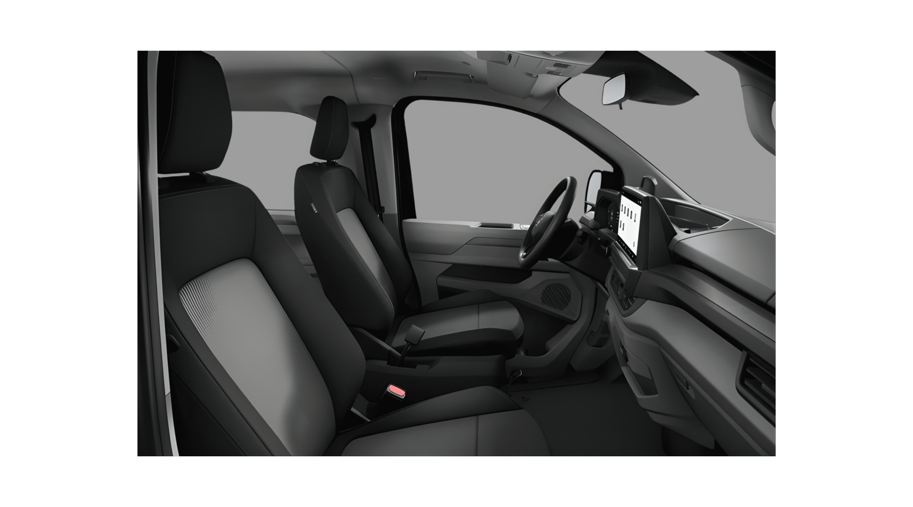 Vordersitze eines Volkswagen Caravelle