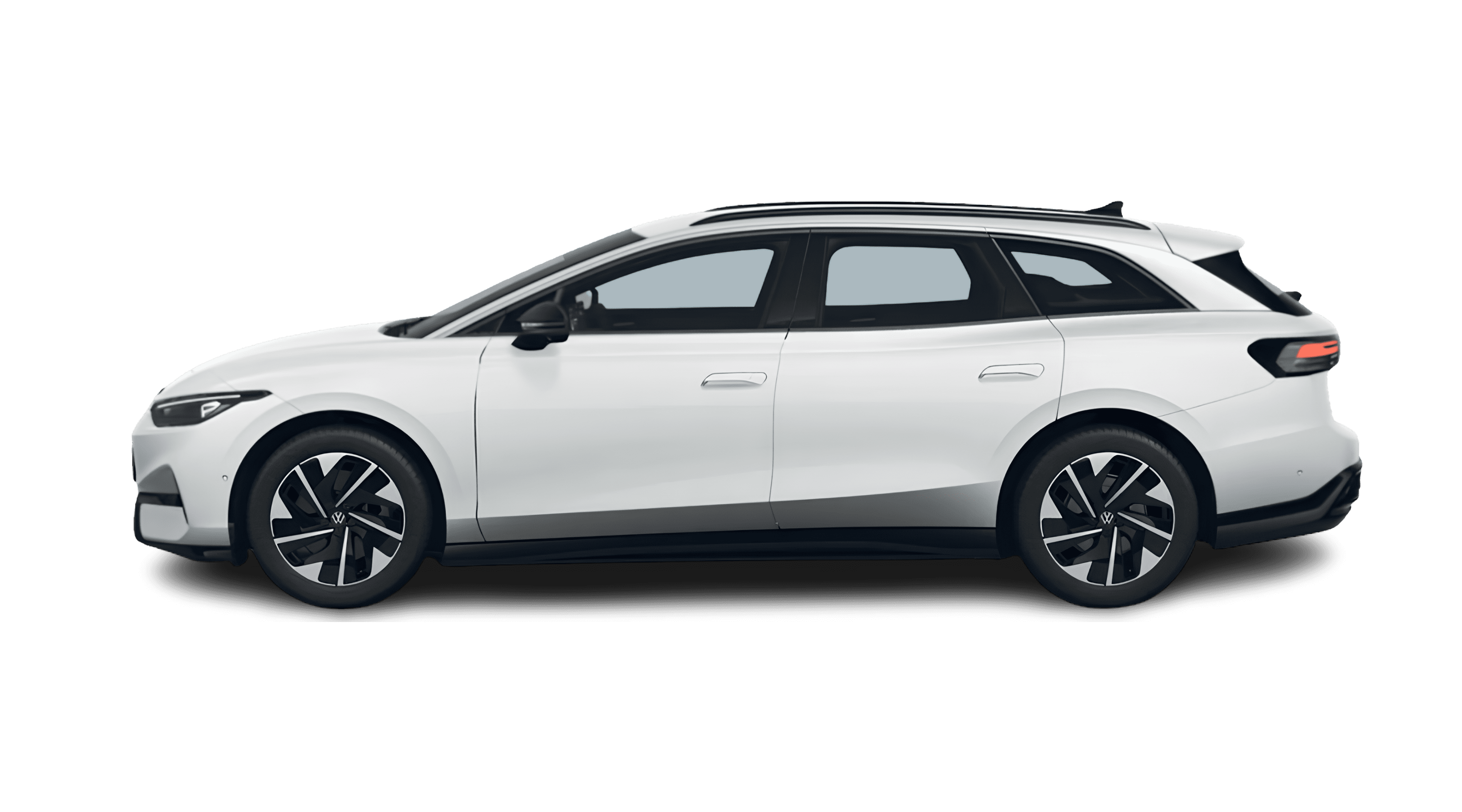 Seitenansicht eines Volkswagen ID.7