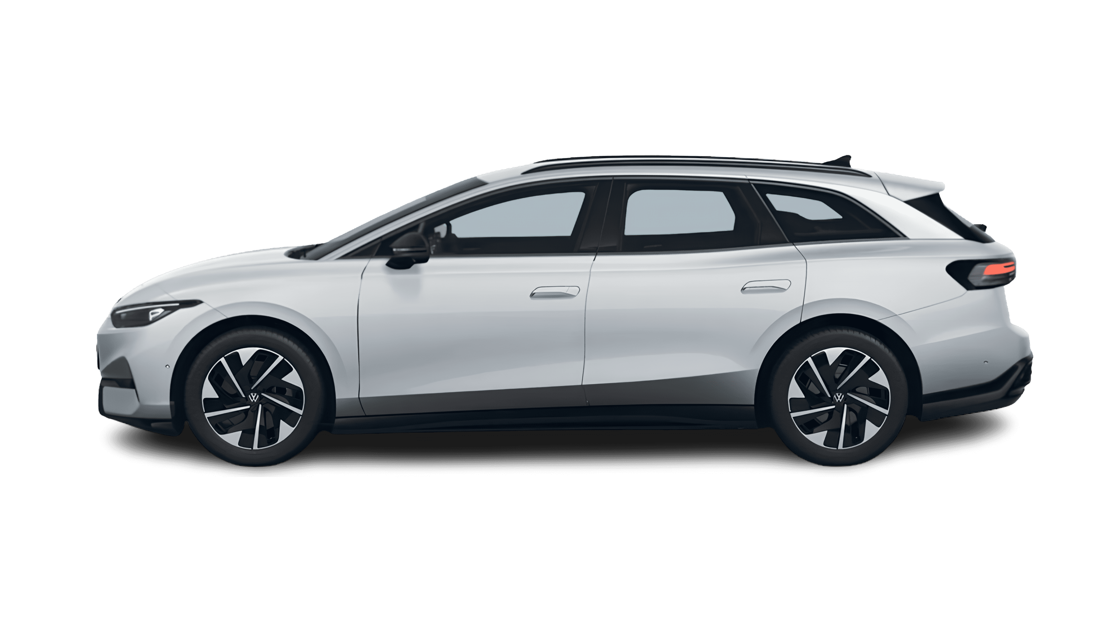 Seitenansicht eines Volkswagen ID.7