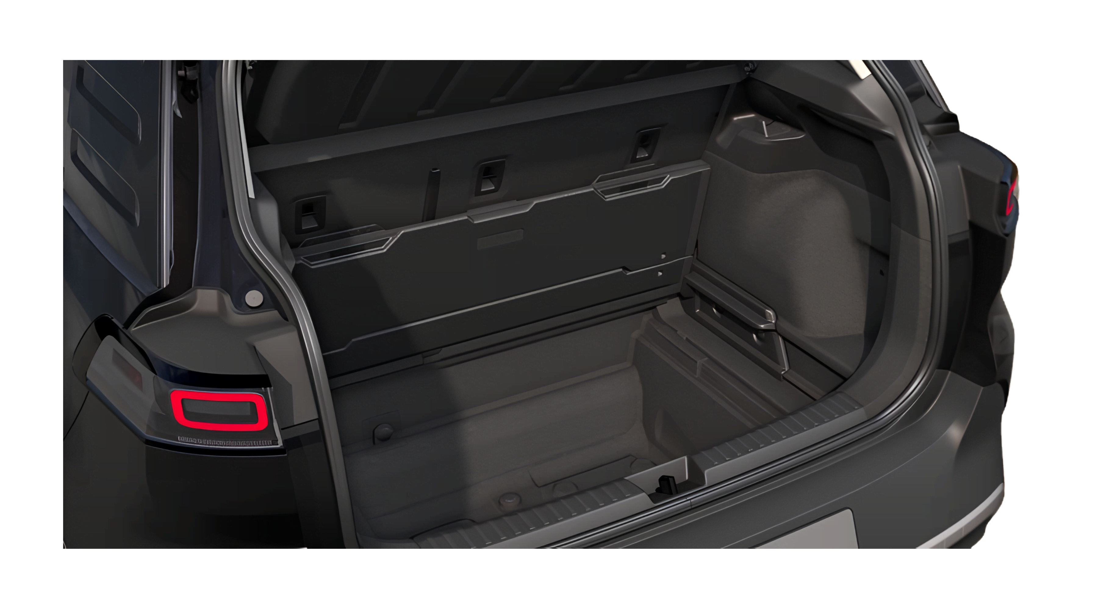 Kofferraum eines Volkswagen ID. Cross