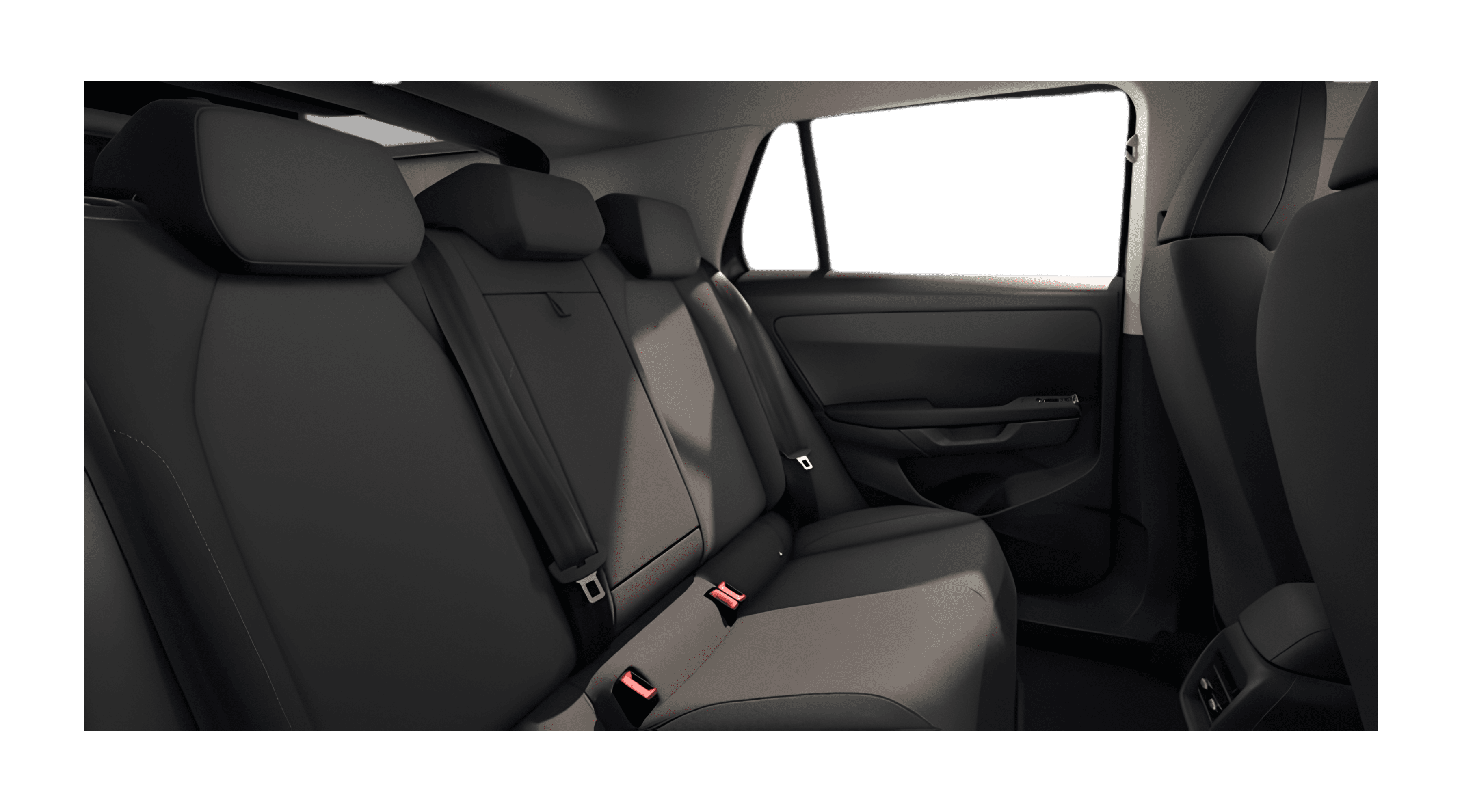 Rücksitzbank eines Volkswagen ID. Cross
