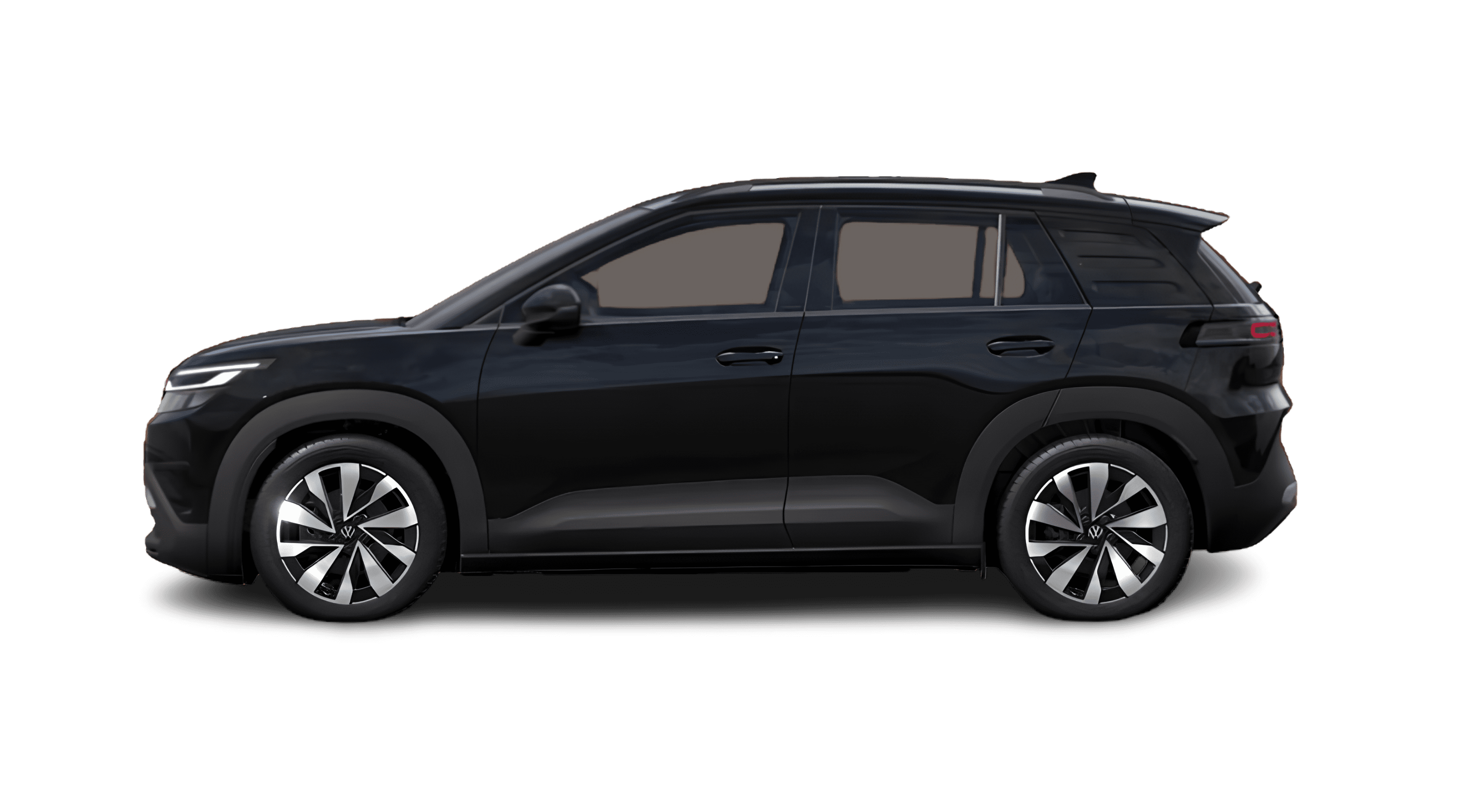 Seitenansicht eines Volkswagen ID. Cross
