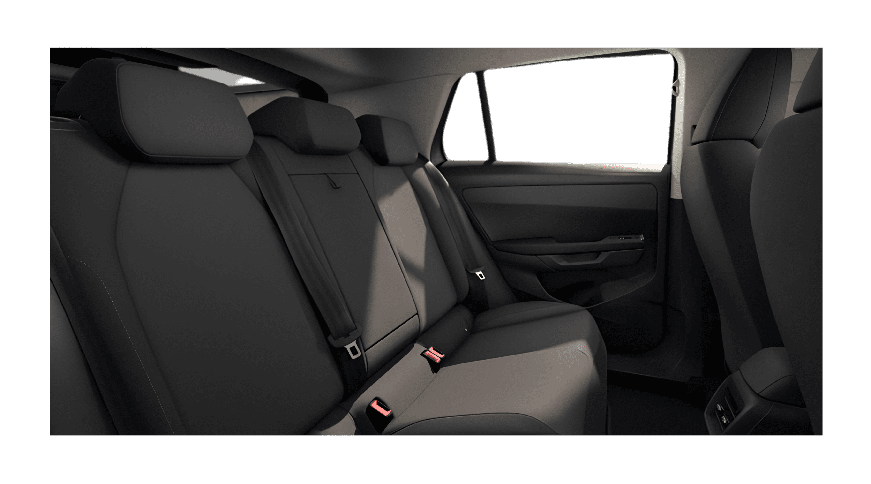 Rücksitzbank eines Volkswagen ID. Cross