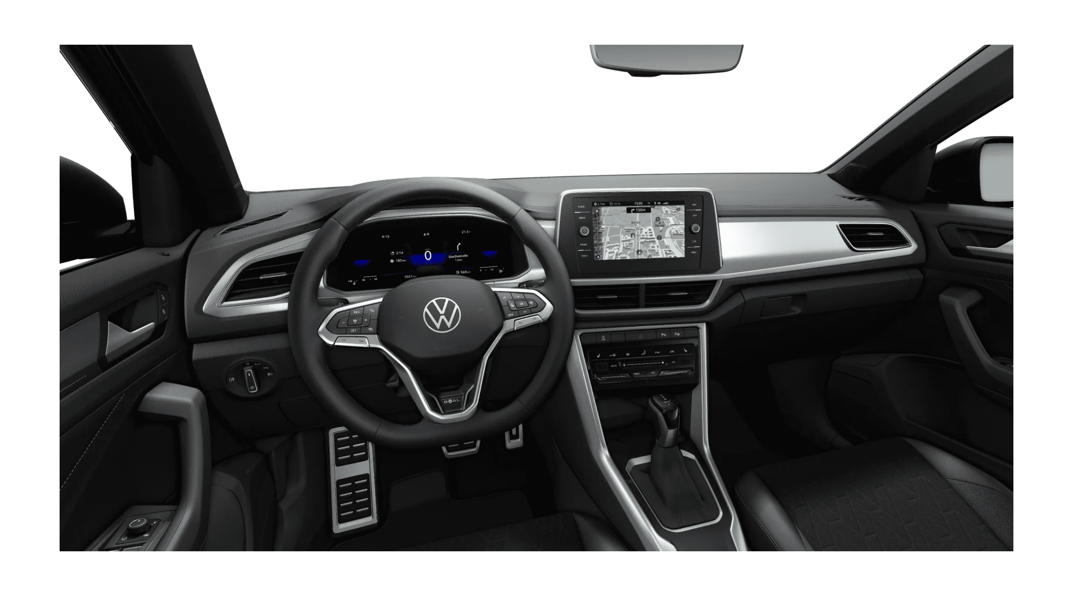 Armaturenbrett eines Volkswagen T-Roc