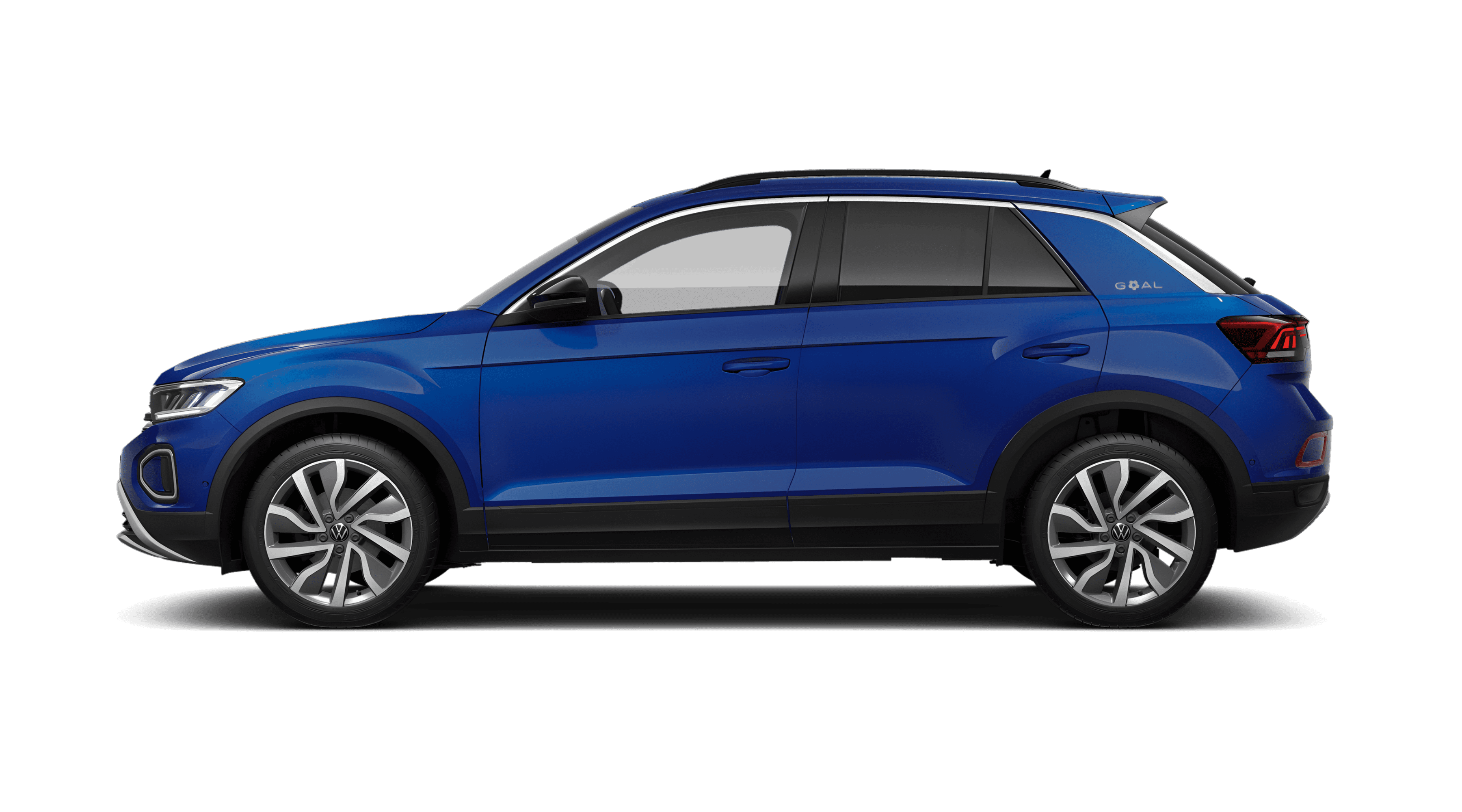 Seitenansicht eines Volkswagen T-Roc