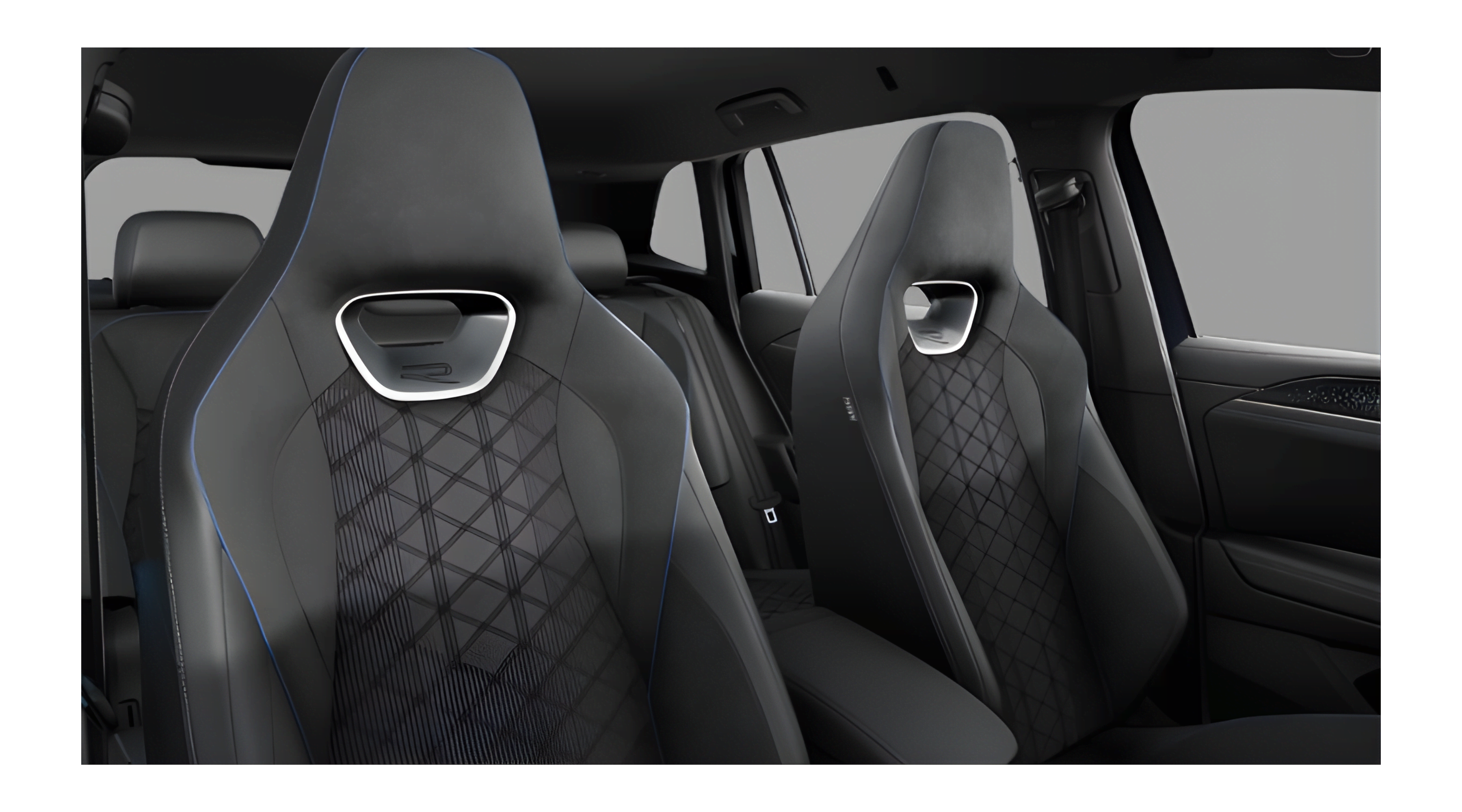 Vordersitze eines Volkswagen Tiguan